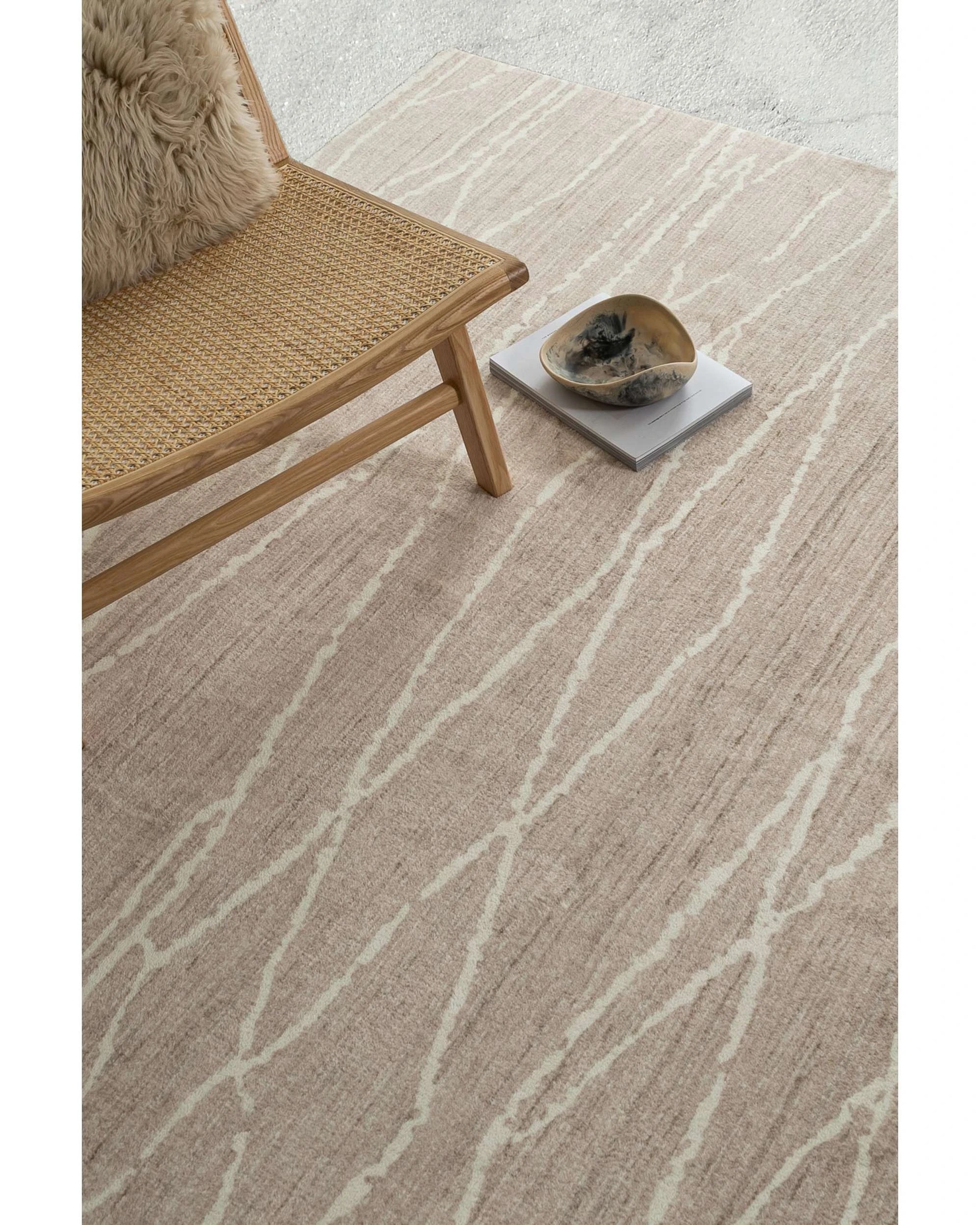 3 Loopsie Bokaa Lined Washable Rug-330cm x 240cm - Beige, 3 of 6