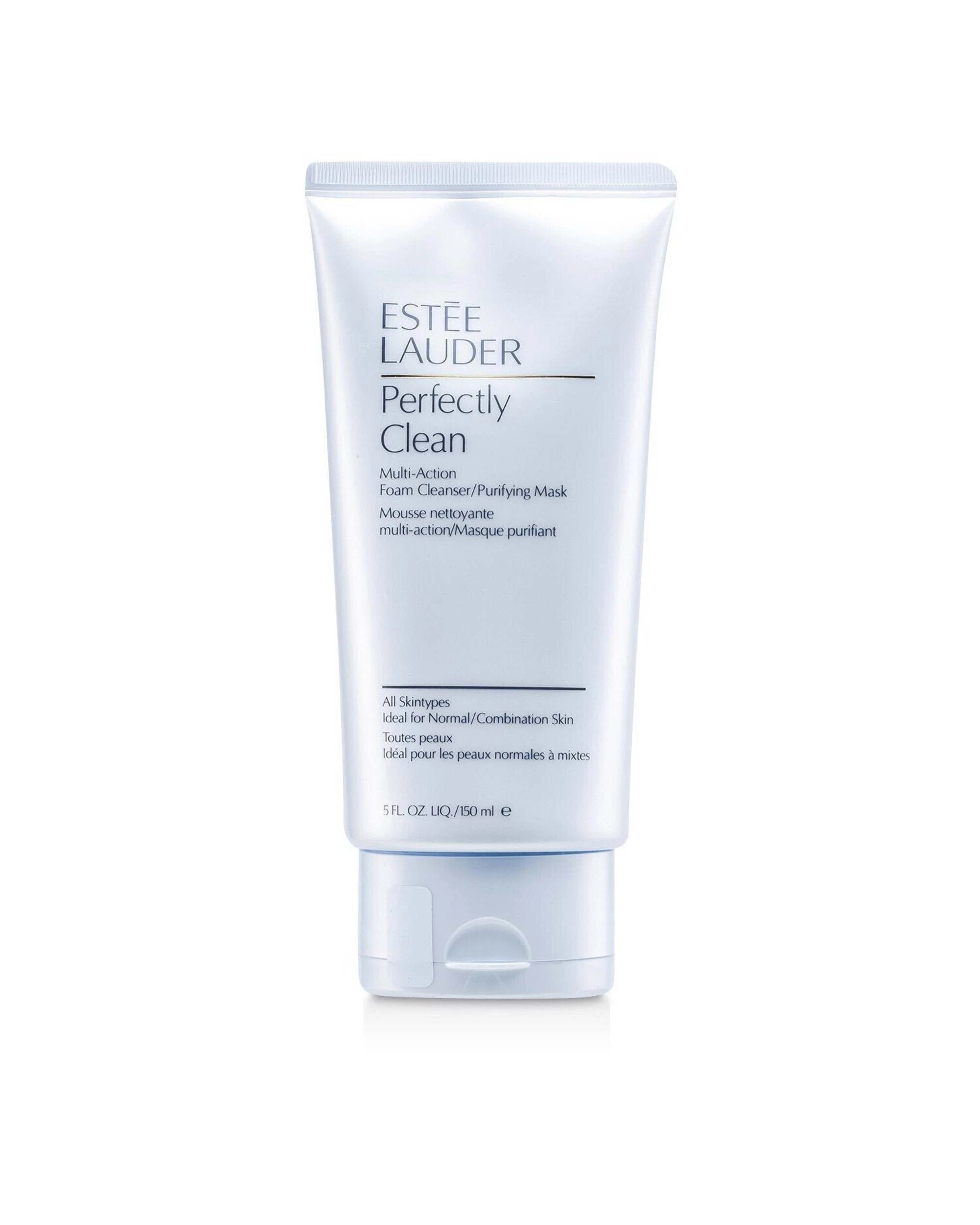 1 Estee Lauder Perfectly Clean Multi-Action Foam Cleanser/ Purifying Mask  150ml/5oz, 1 of 3