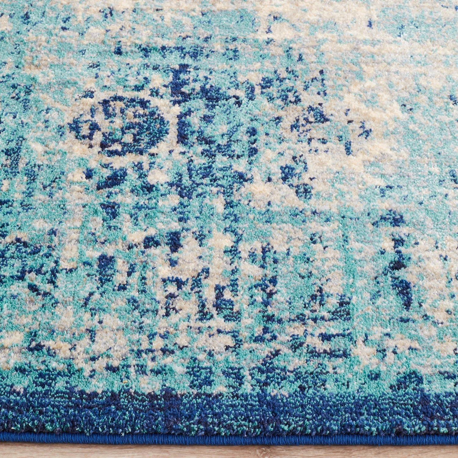 5 Common Ground Rugs Isadora 261 230x160cm - Medium Power Loomed Pet Friendly Floor Rug - Blue, 5 of 7