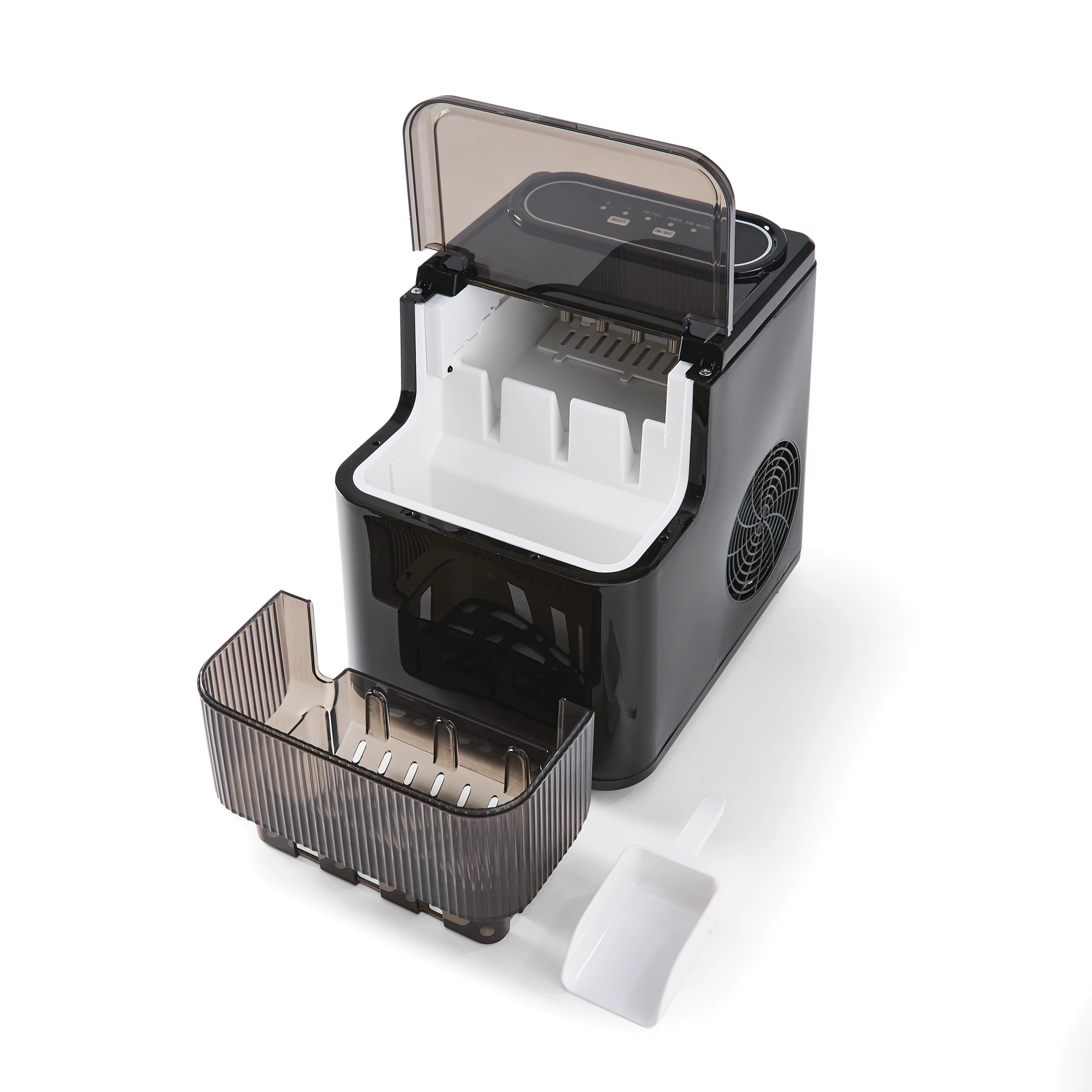 4 1.4L Ice Maker - Black, 4 of 5