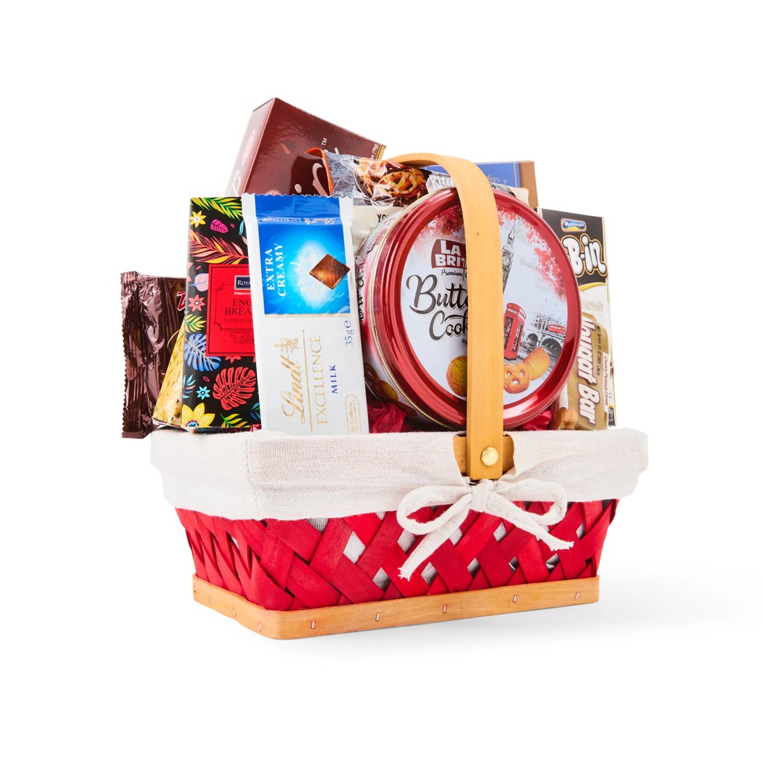 5 Medium Handle Basket Hamper, 5 of 6
