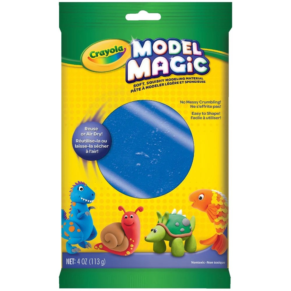 4 Crayola Model Magic Blue 113g, 4 of 5