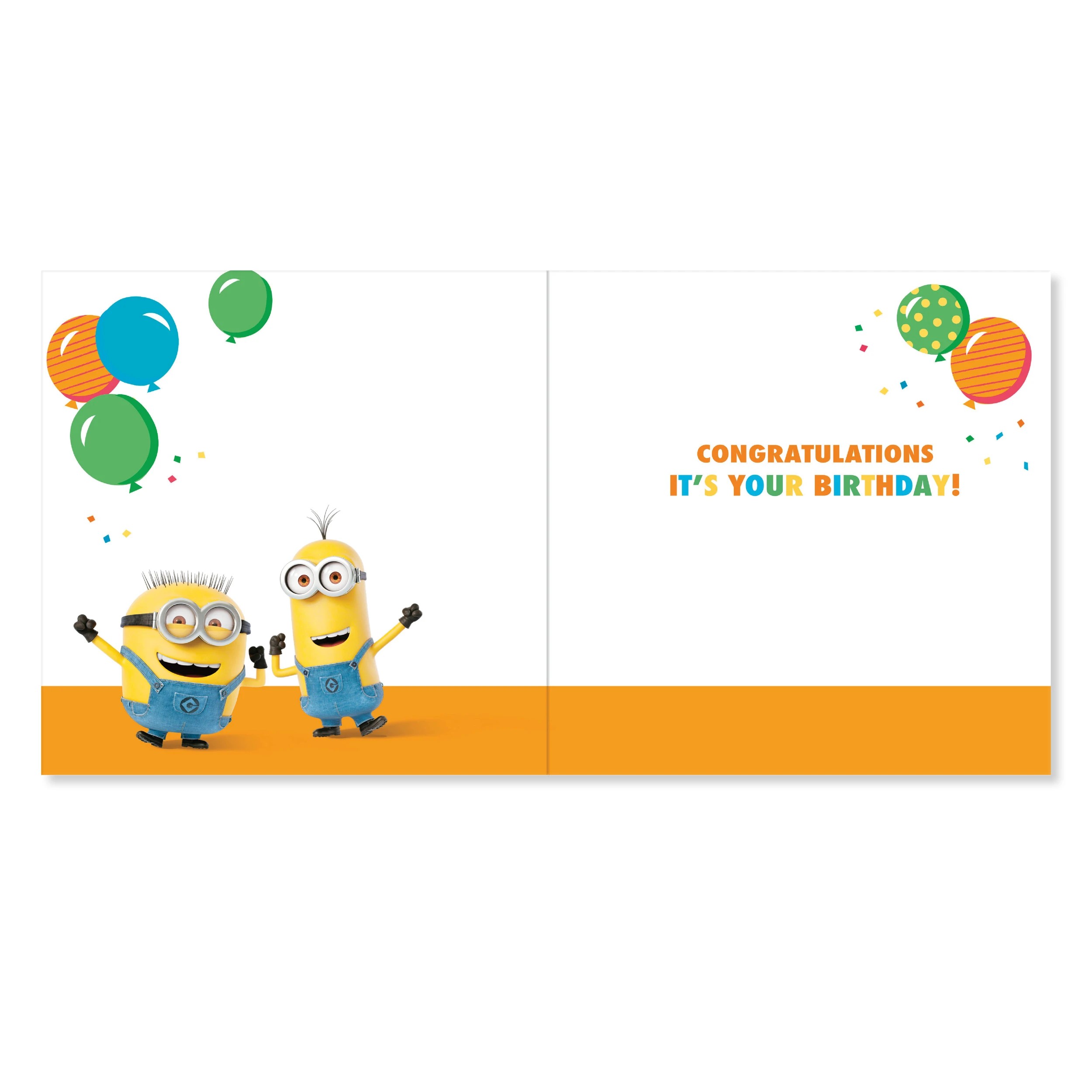 2 Hallmark Birthday Card - Minions, 2 of 3