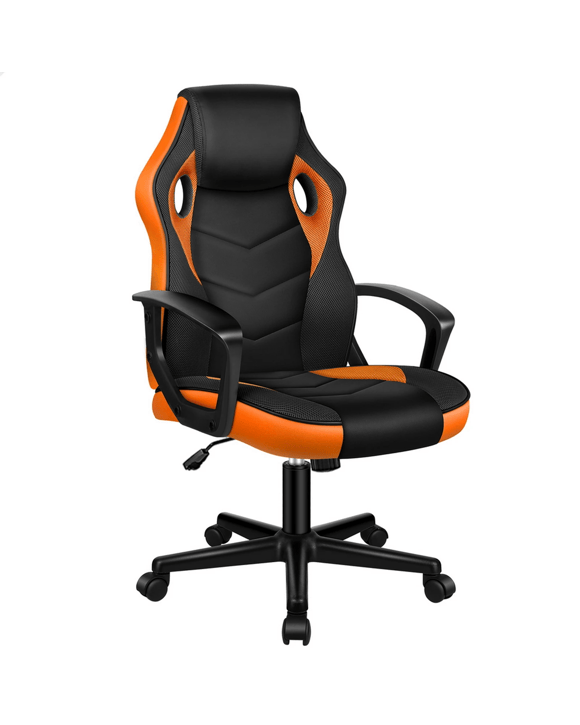 Alfordson Gaming Chair Racing Office Executive Computer Seat Work - Orange