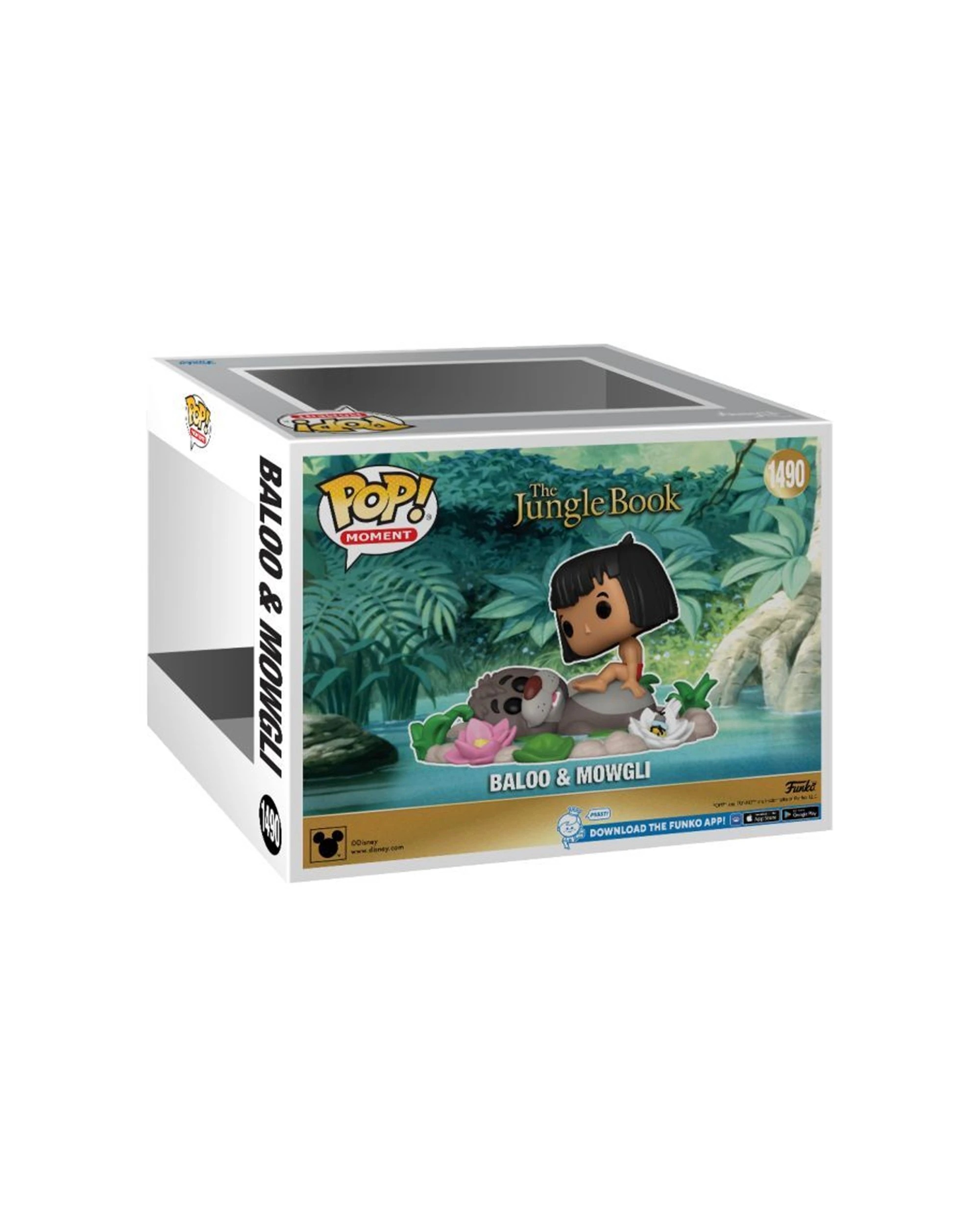 3 Funko Jungle Book Baloo And Mowgli Pop Moment Kids Figure Toy Collectible - Multi, 3 of 3