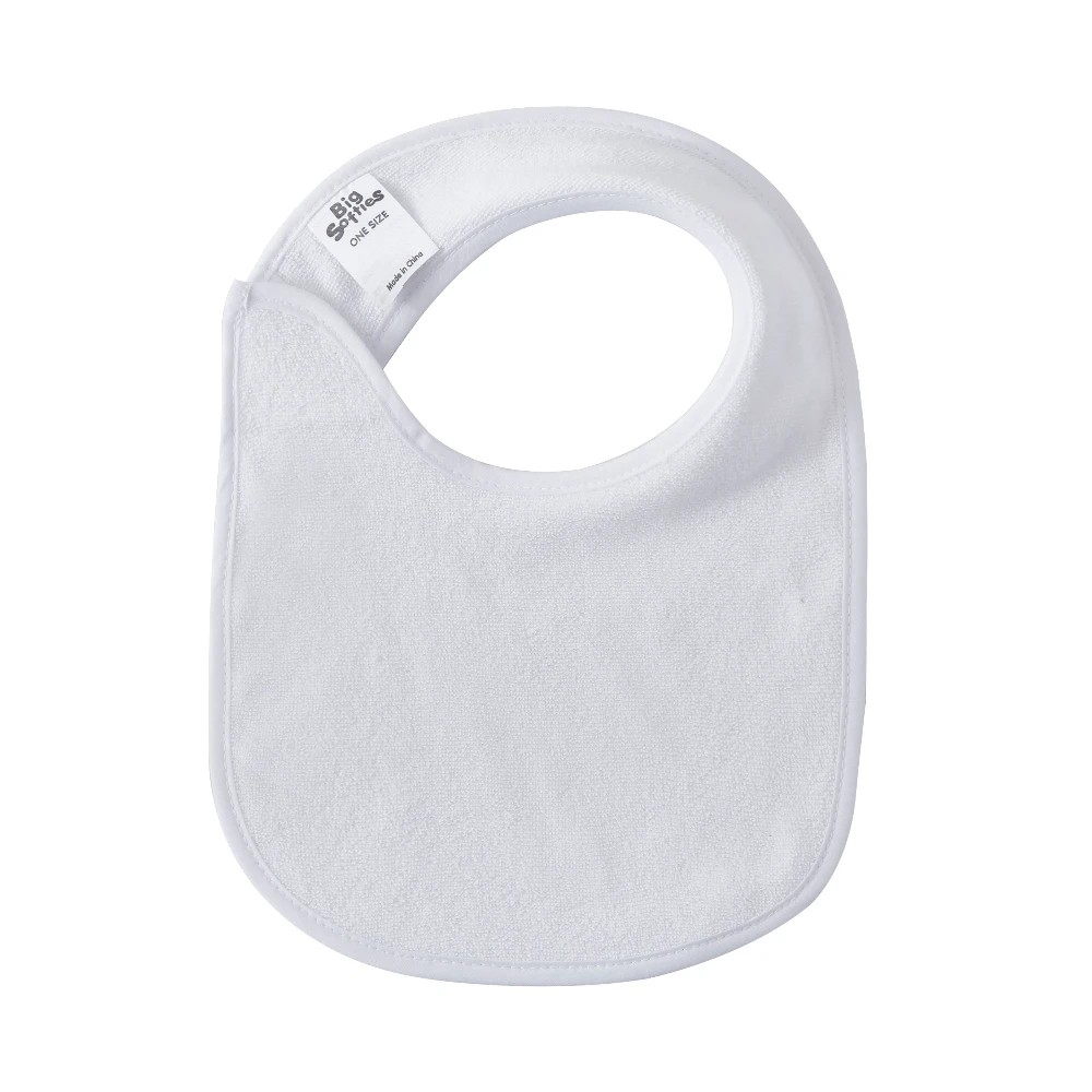 3 Big Softies 5 Pack Bibs, White, 3 of 3