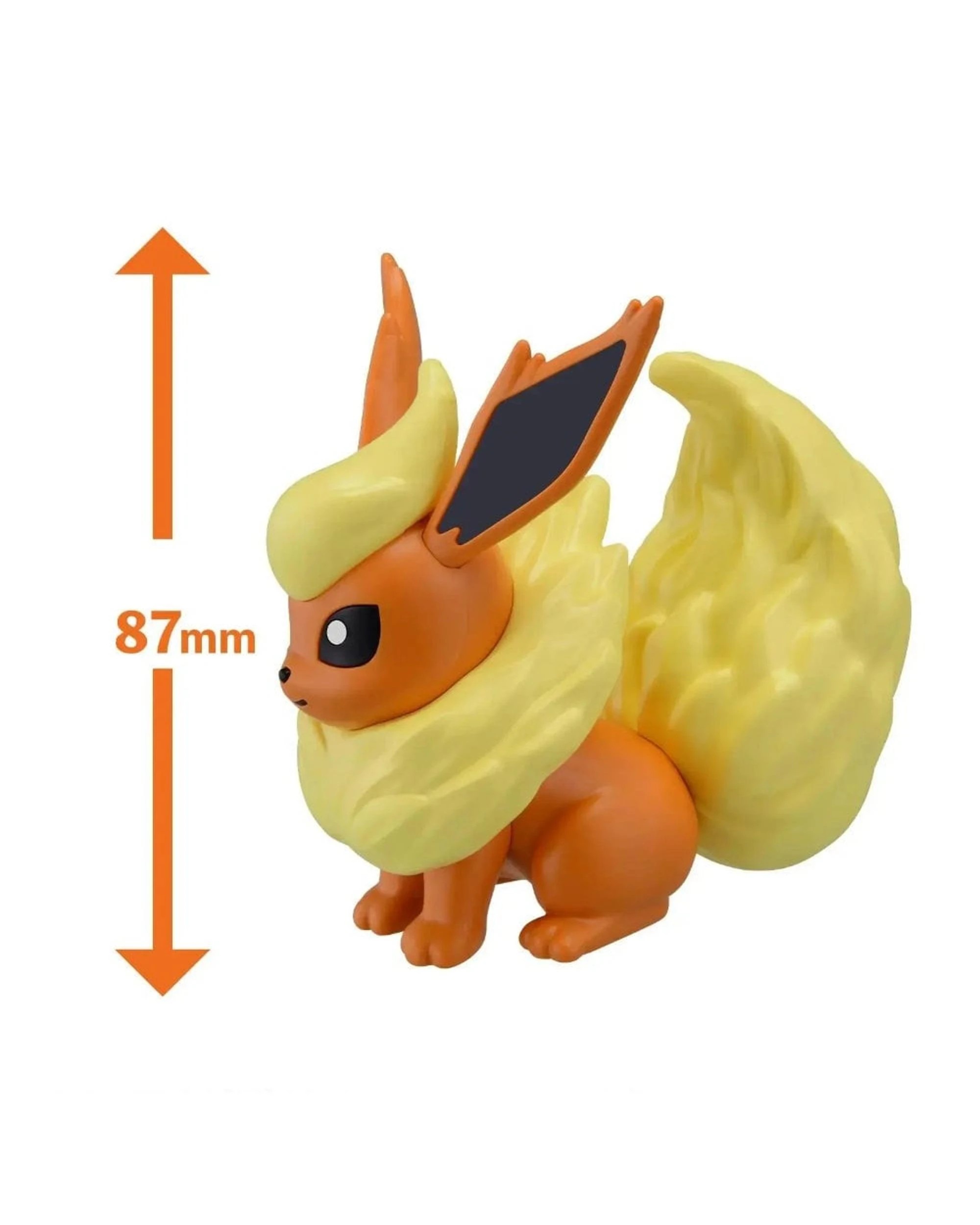 2 Pokemon Quick!! Flareon 25 Plastic Model Kit, 2 of 3