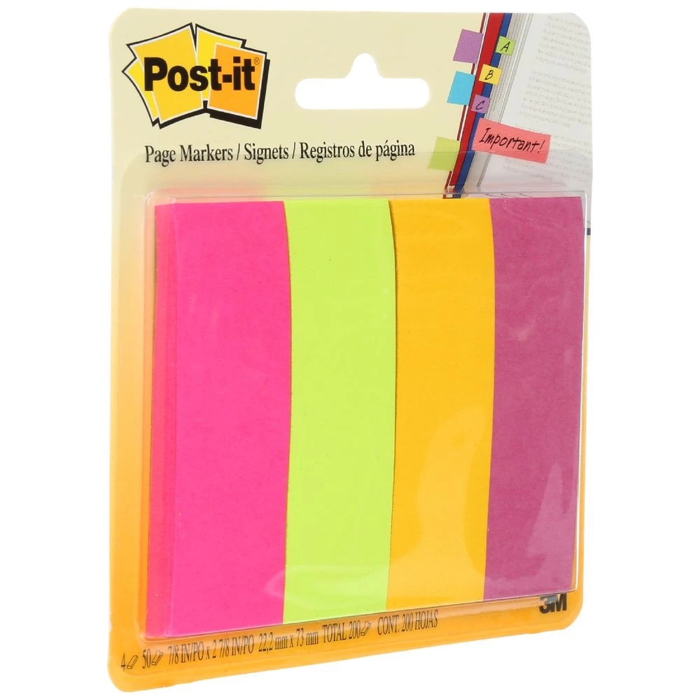 2 Post-it Page Markers 22mm x 73mm Jaipur 4 Pack, 2 of 2