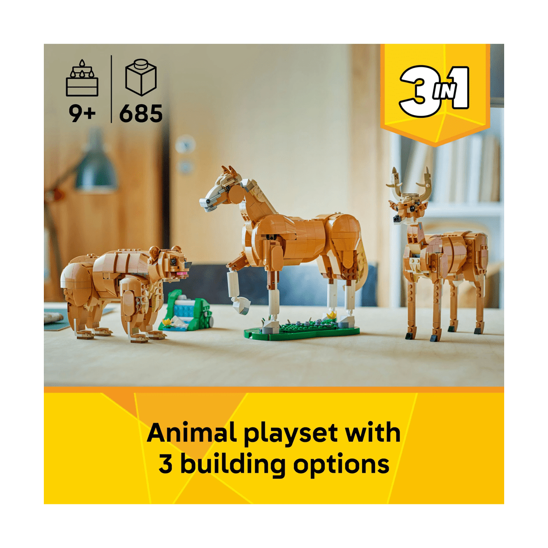 3 LEGO Creator Beautiful Horse 31166, 3 of 10