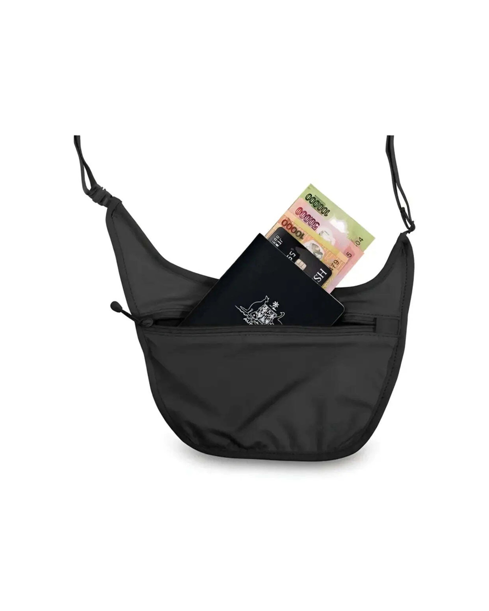 2 Pacsafe Coversafe S80 Secret Body Pouch Hidden Under Clothes Travel Bag Accessory - Black, 2 of 2