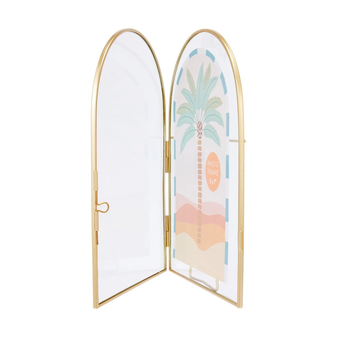 3 4in. x 6in. Photo Frame - Metal, Gold Look, 3 of 5