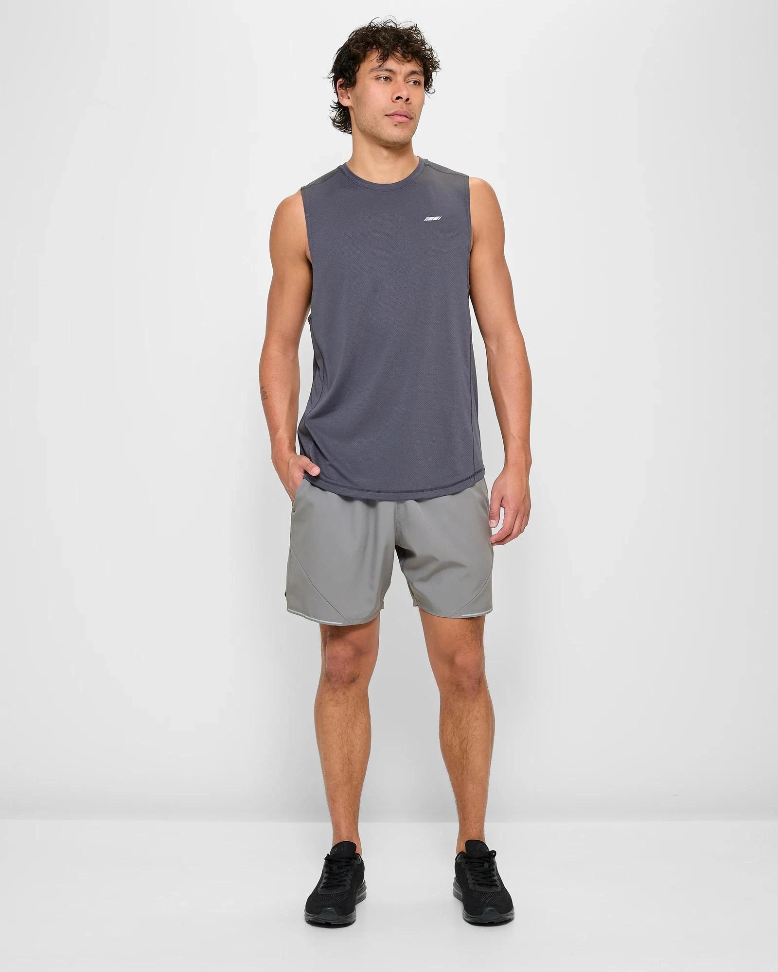 2 Target Active Core Training Tank Top PERISCOPE GREY, 2 of 5
