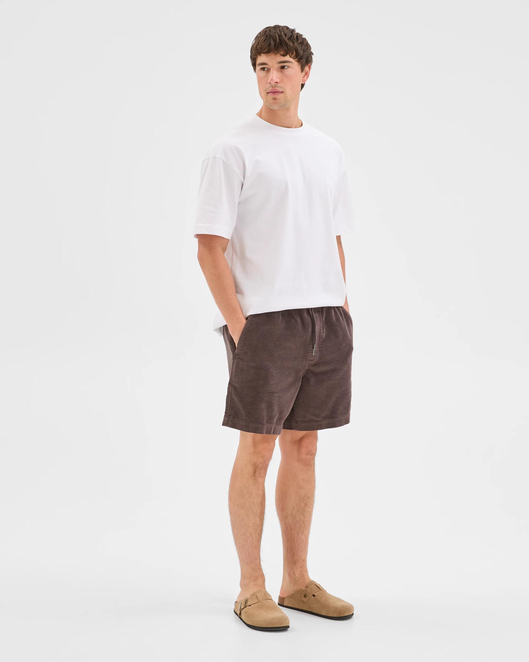 2 Commons Corduroy Shorts GANACHE, 2 of 6
