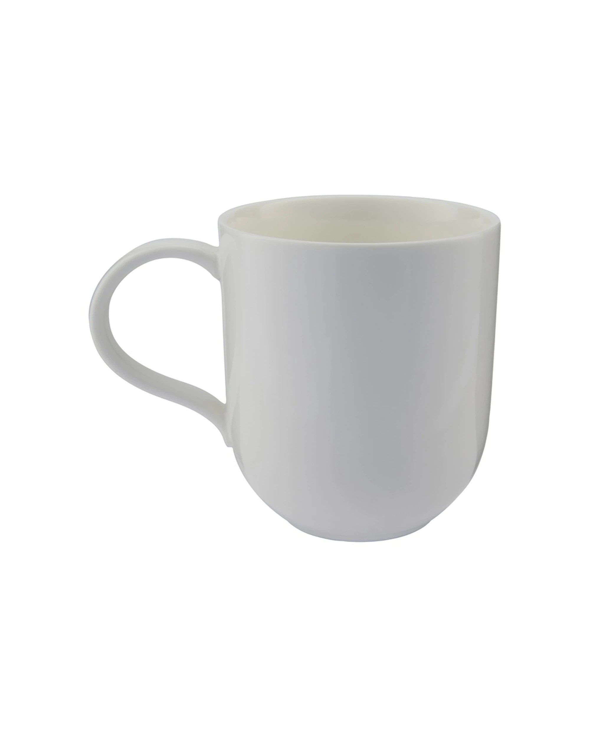 2 Maxwell And Williams Round Mug 380ml Porcelain Dishwasher And Oven Safe - White, 2 of 2