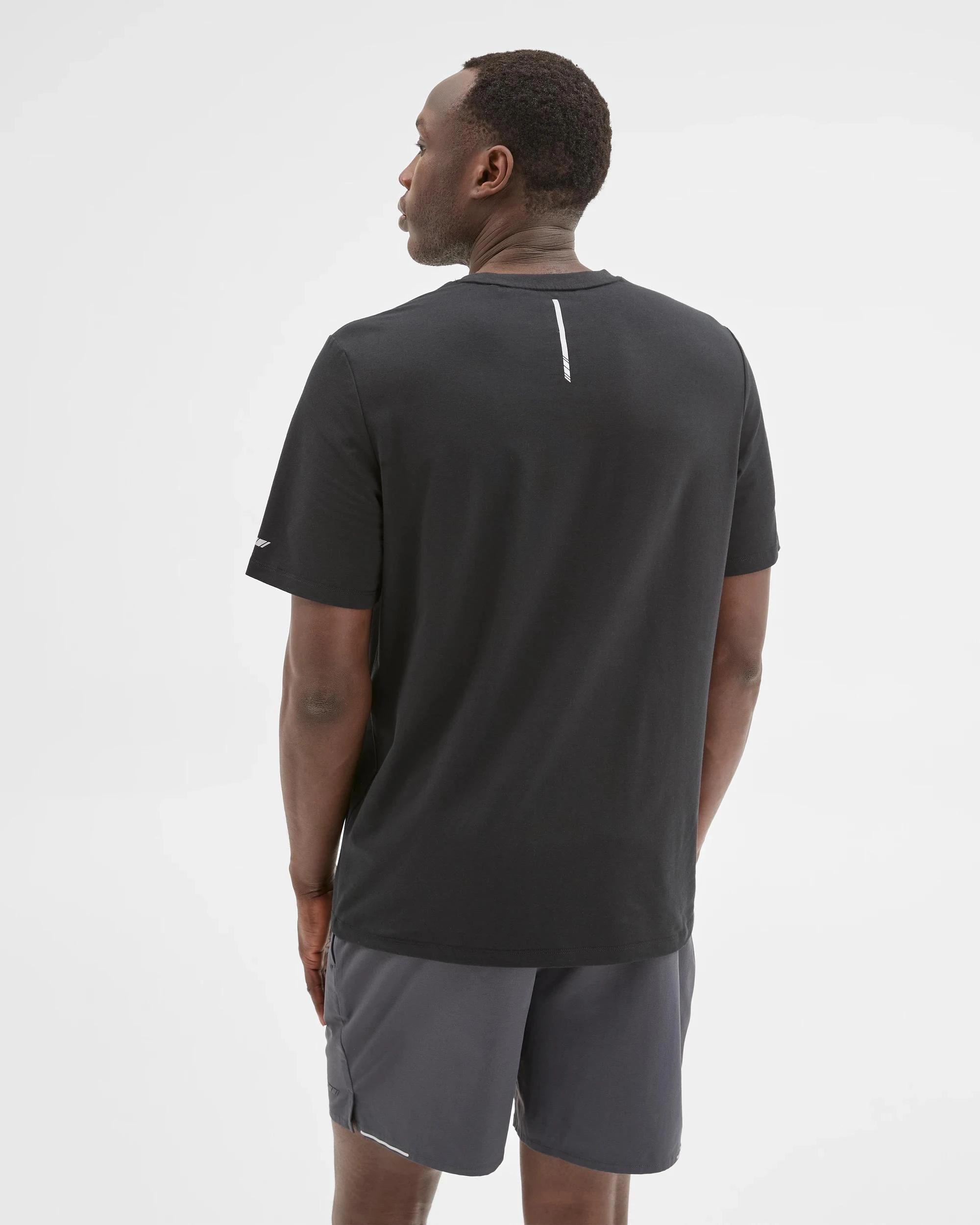 6 Target Active Australian Cotton Blend Active Training T-Shirt BLACK, 6 of 6