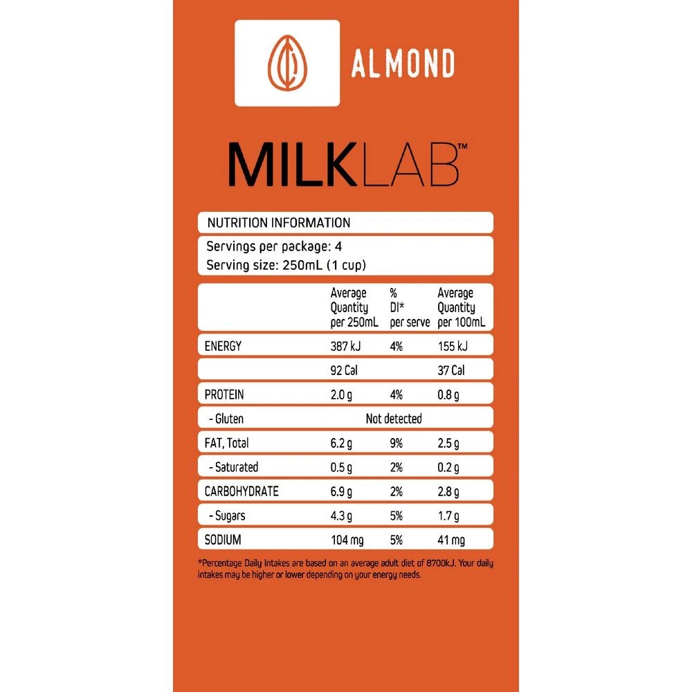 2 Milk Lab Almond Milk 1L, 2 of 2