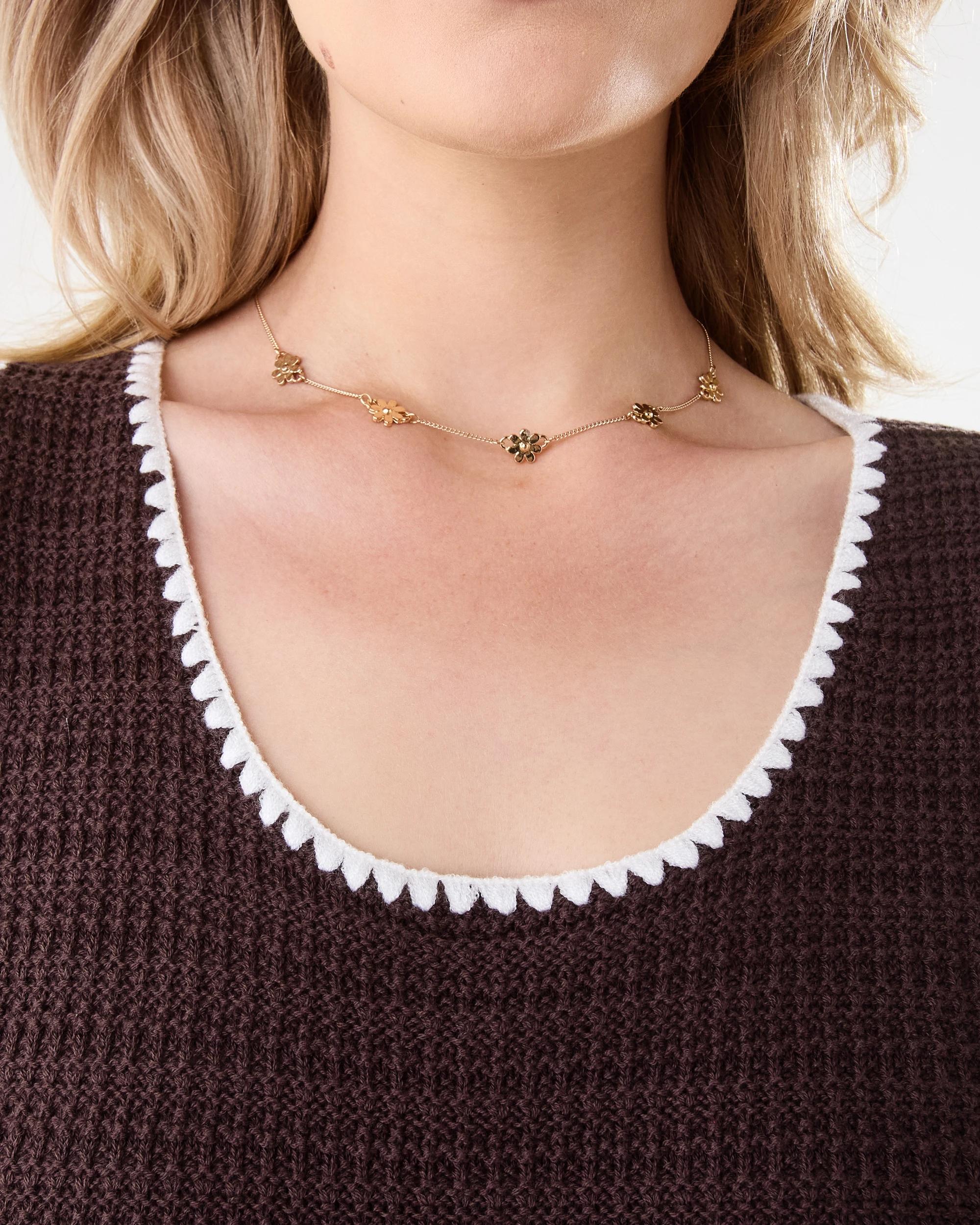 6 Stitch Edge Crochet Tank Melt Brown, 6 of 10