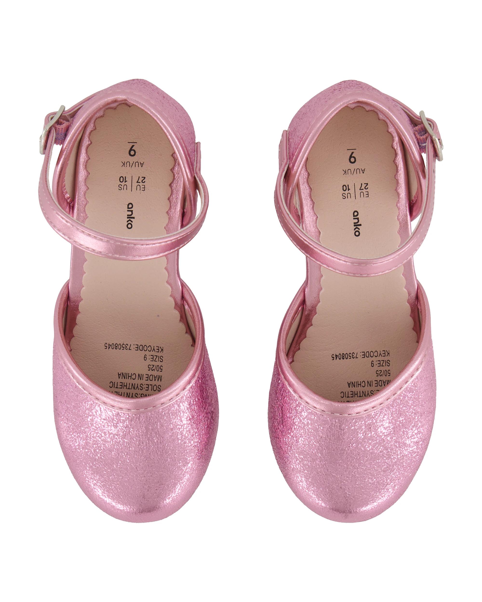 2 Junior Heels LIGHT PINK GLITTER, 2 of 5