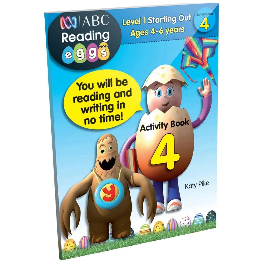 1 ABC Reading Eggs Starting Out Activity Book 4, 1 of 5