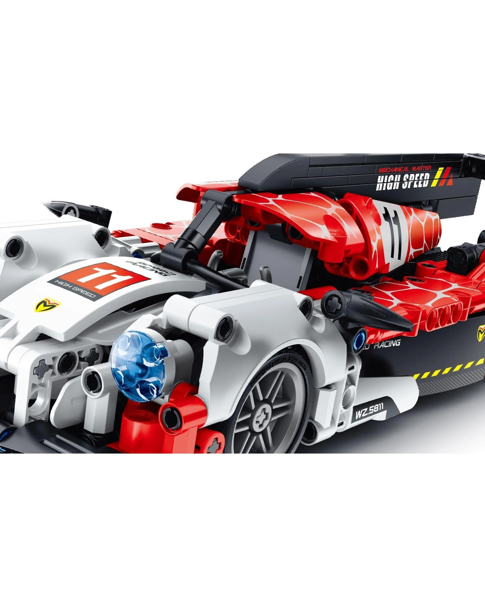 5 iM.Master Mechanical Master Pull Back Sports Car 472 Piece Model Kit - 5811 - Multi, 5 of 5