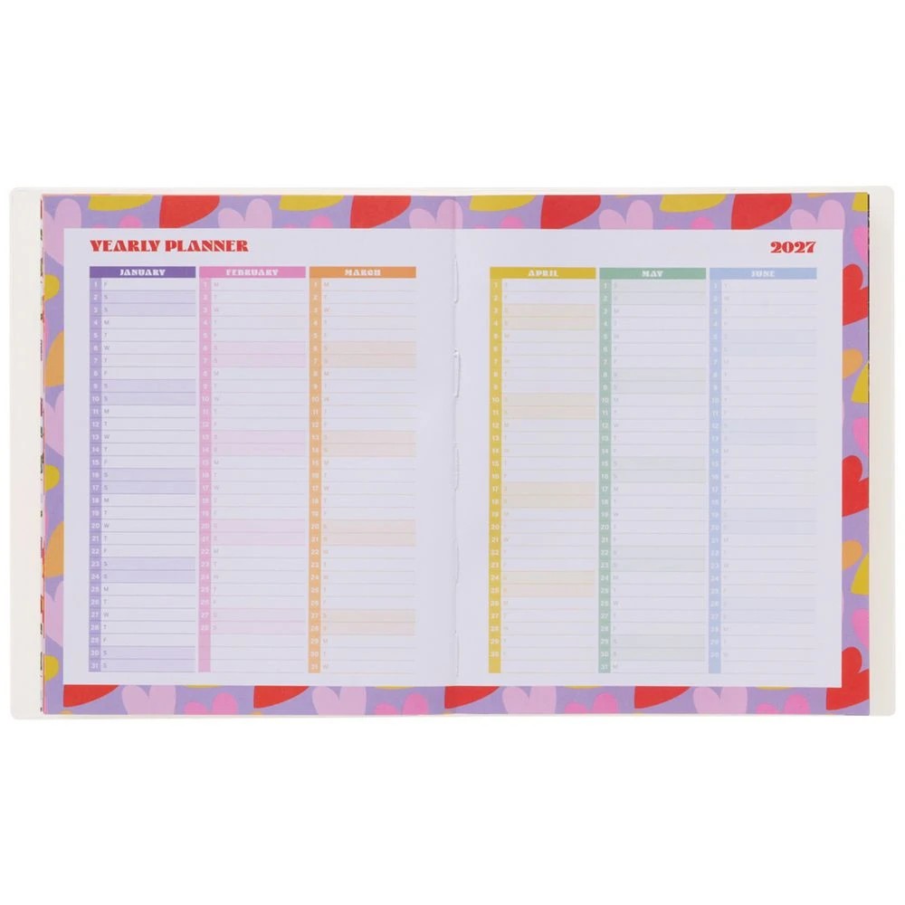 5 Officeworks Custom Week to View 2027 Whimsy Diary, 5 of 6