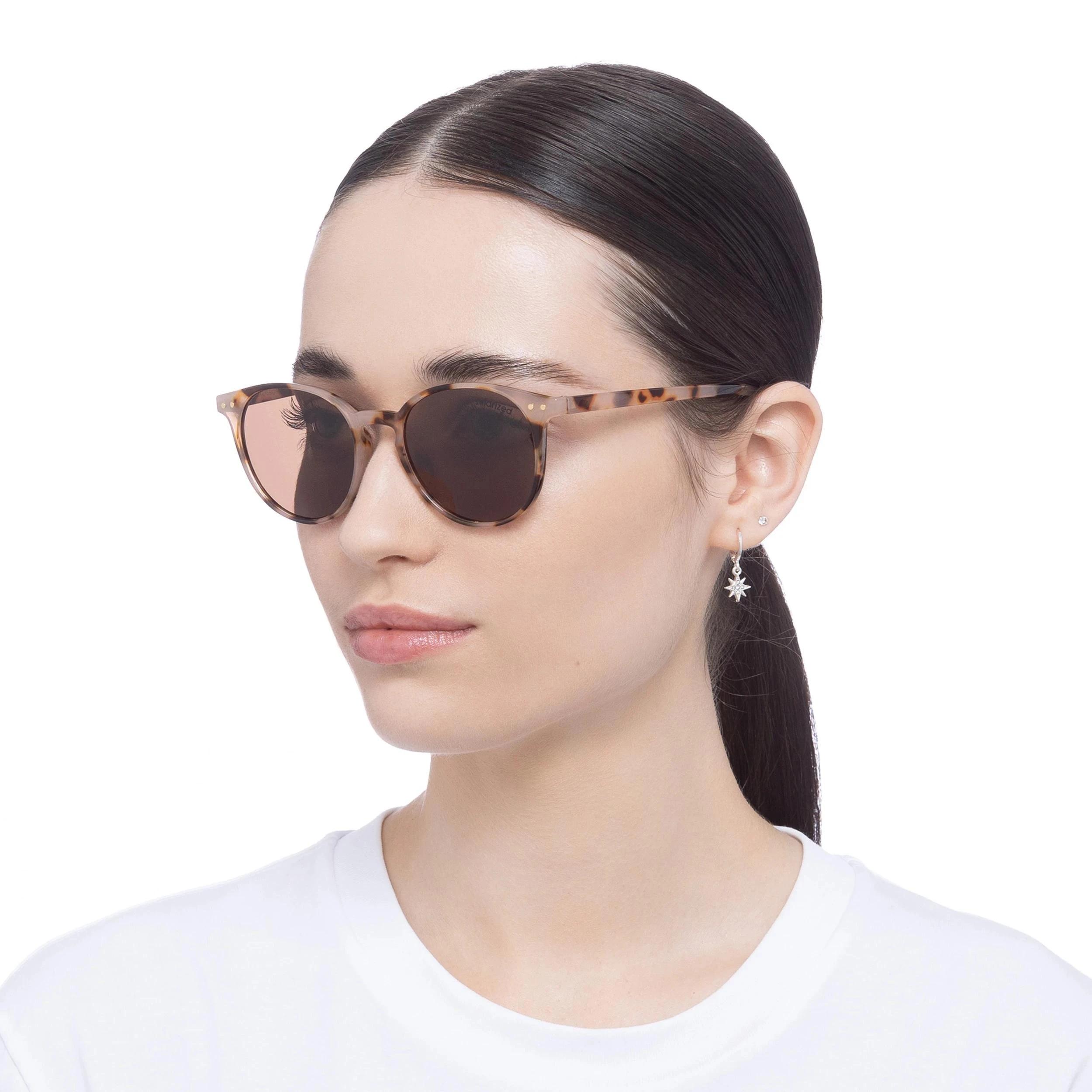 3 SOLARIZED® Classic Round Sunglasses SHINY COOKIE TORT, 3 of 3