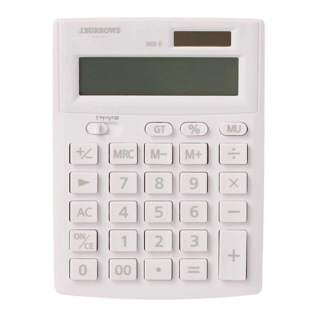 1 J.Burrows Desktop 12 Digit Calculator White, 1 of 4