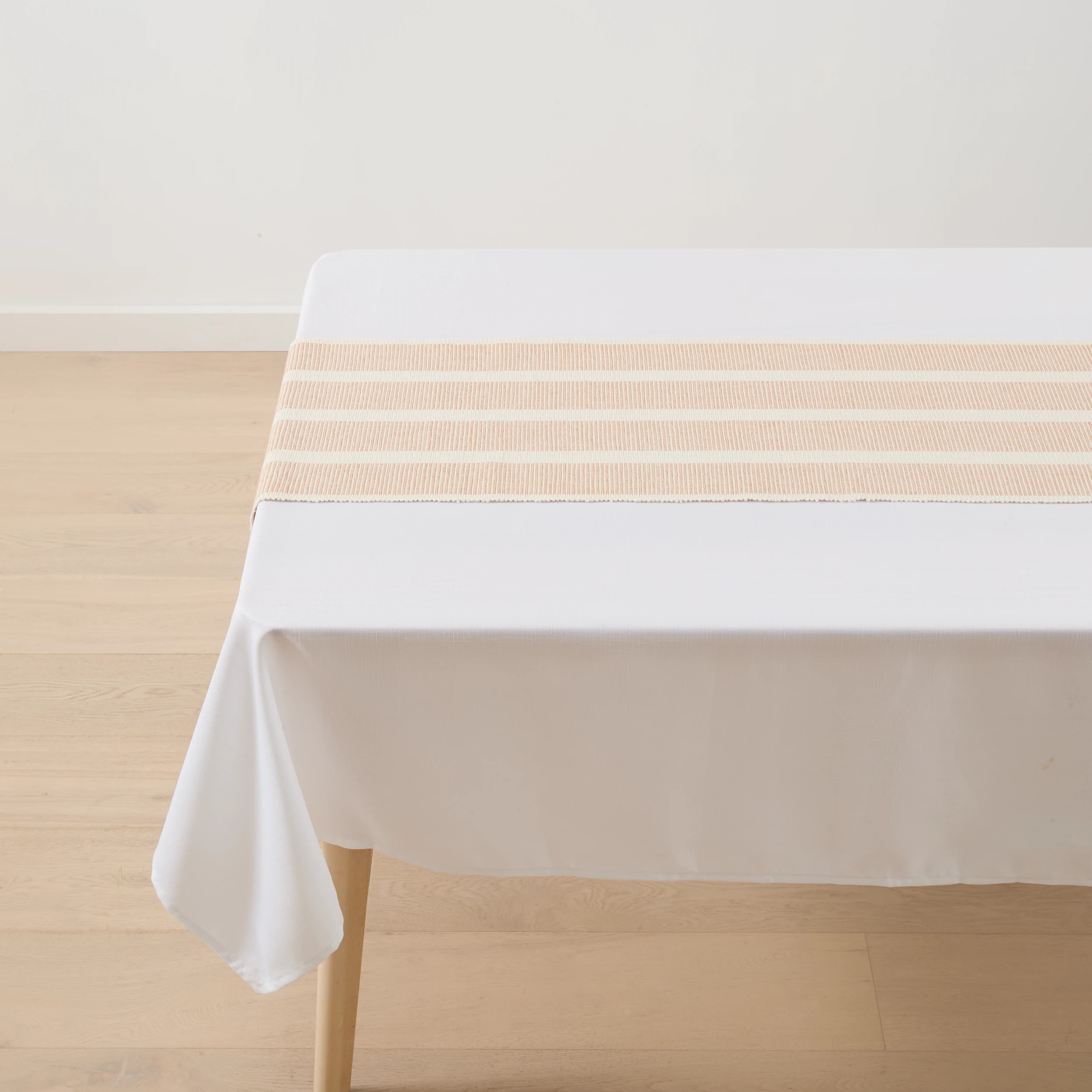 3 Sand Ribbed Table Runner, 3 of 6