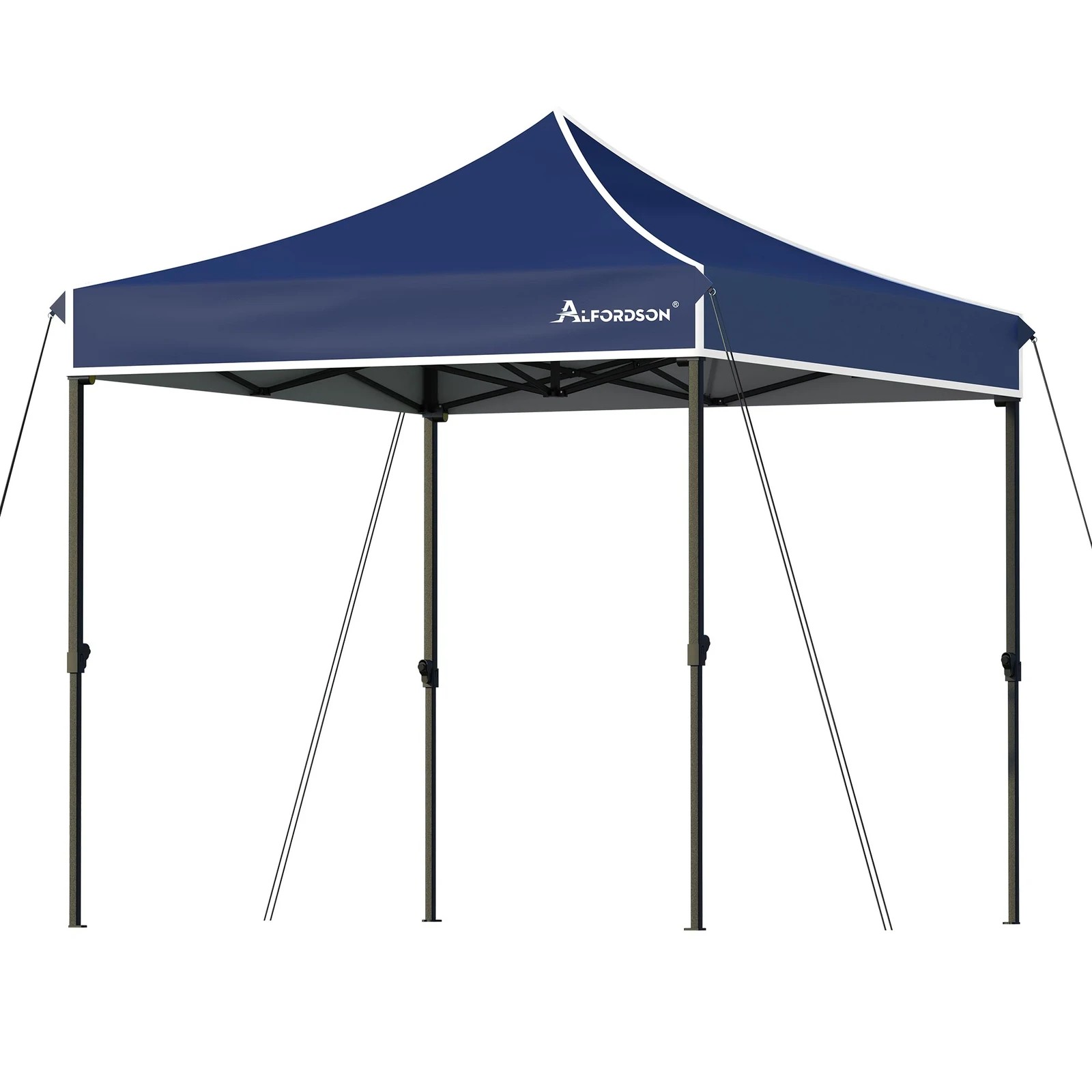 1 Alfordson Gazebo 3x3m Pop Up Marquee Canopy - Blue, 1 of 10
