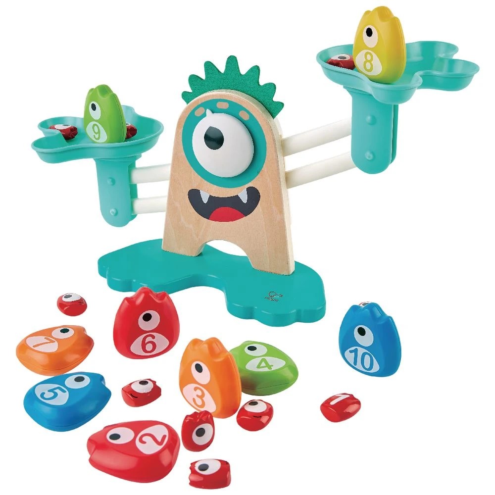 3 Hape Monster Math Scale, 3 of 9