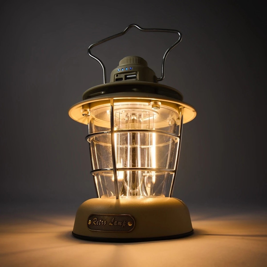 1 USB Retro Camping Light, 1 of 10