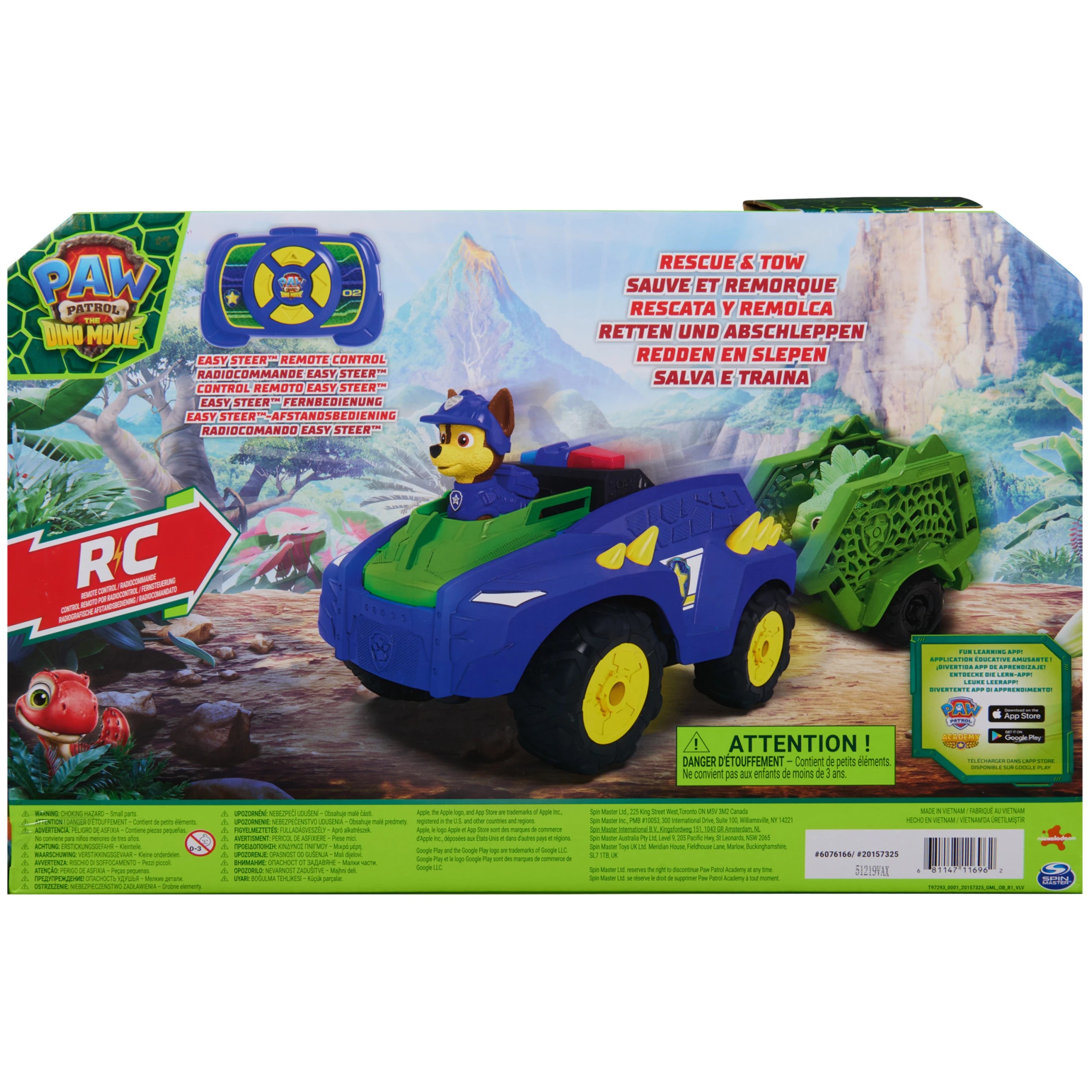 9 PAW Patrol Dino Tow & Dash Remote Control, 9 of 9