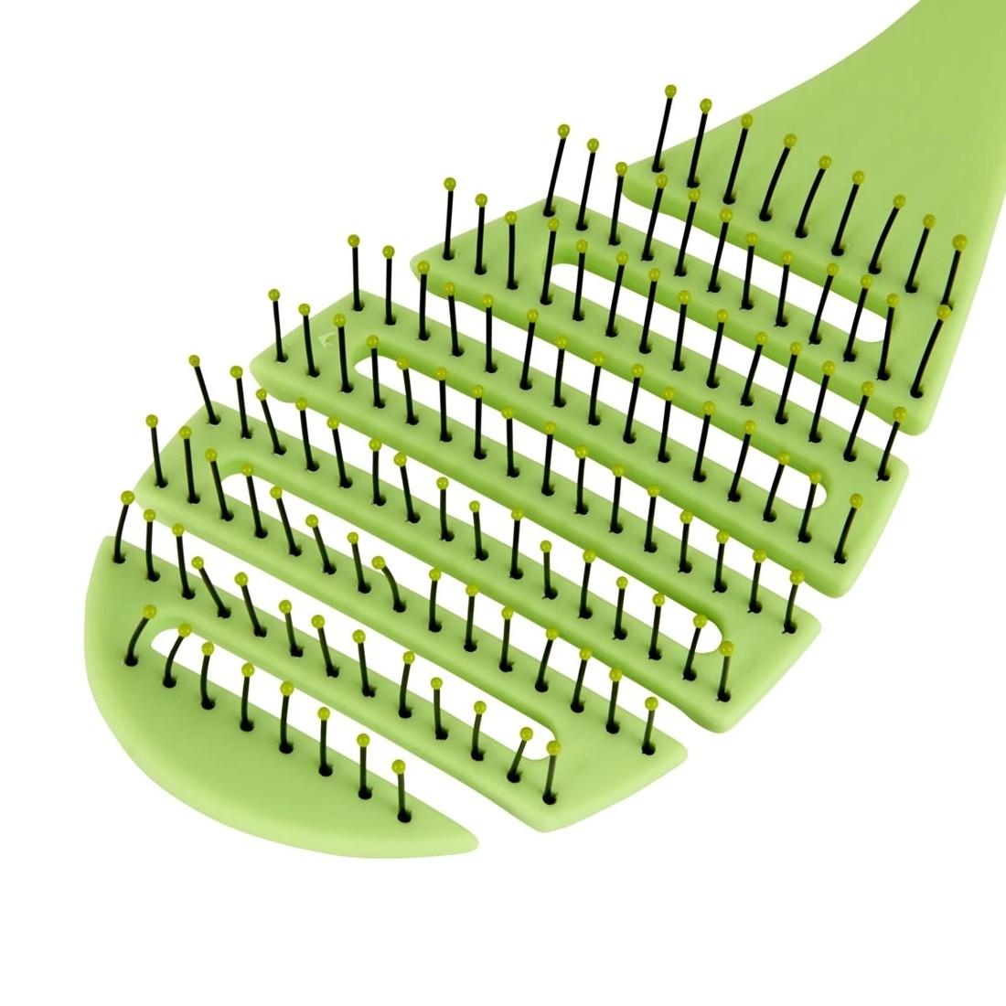 2 OXX Haircare Styling Flexible Brush - Lime, 2 of 4