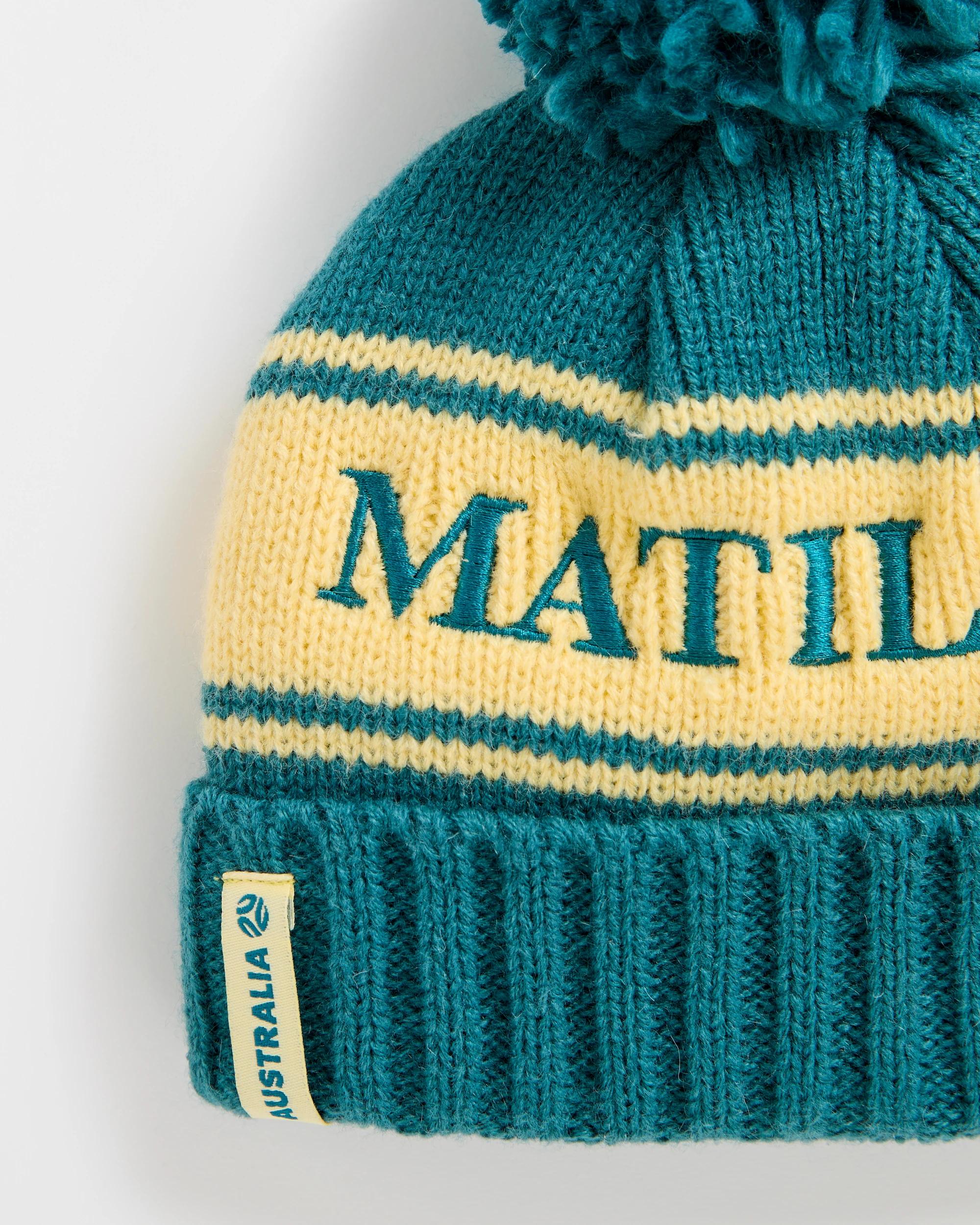2 Kids Licensed Matildas Pom Pom Beanie MATILDAS, 2 of 2