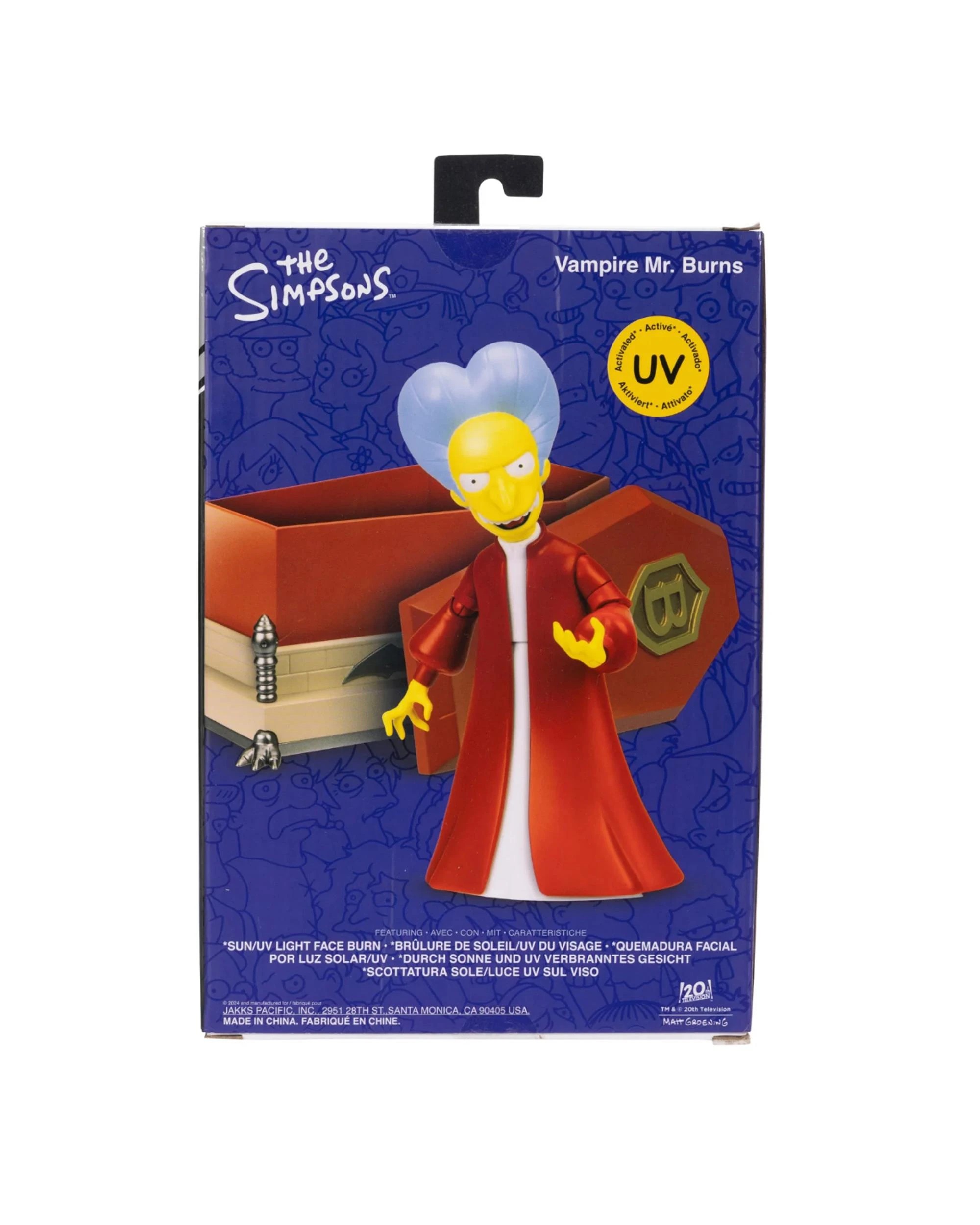 4 The Simpsons Vampire Mr Burns 5 Inch Premium Figure, 4 of 7