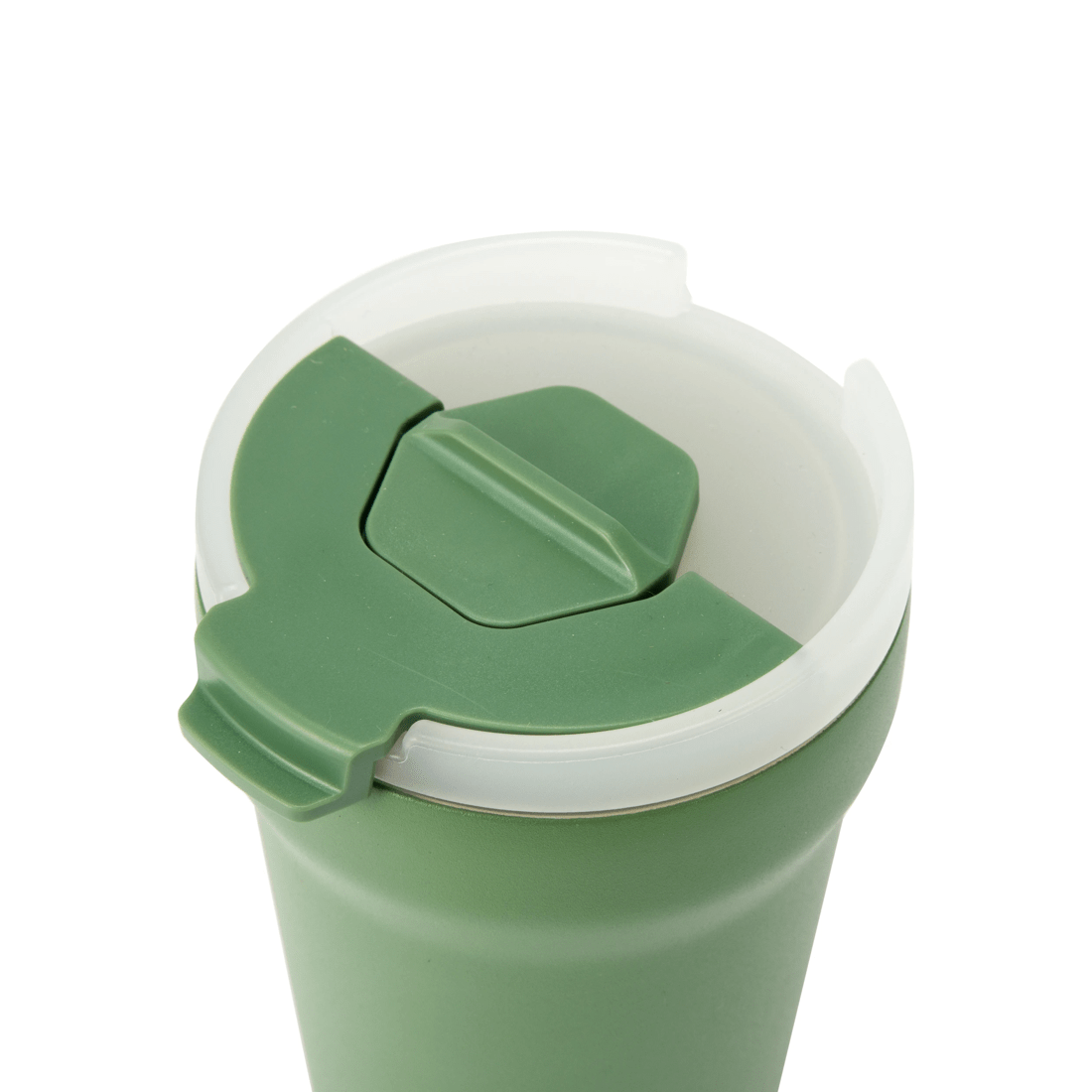 2 350ml Ceramic Coating Coffee Cup - Green, 2 of 6