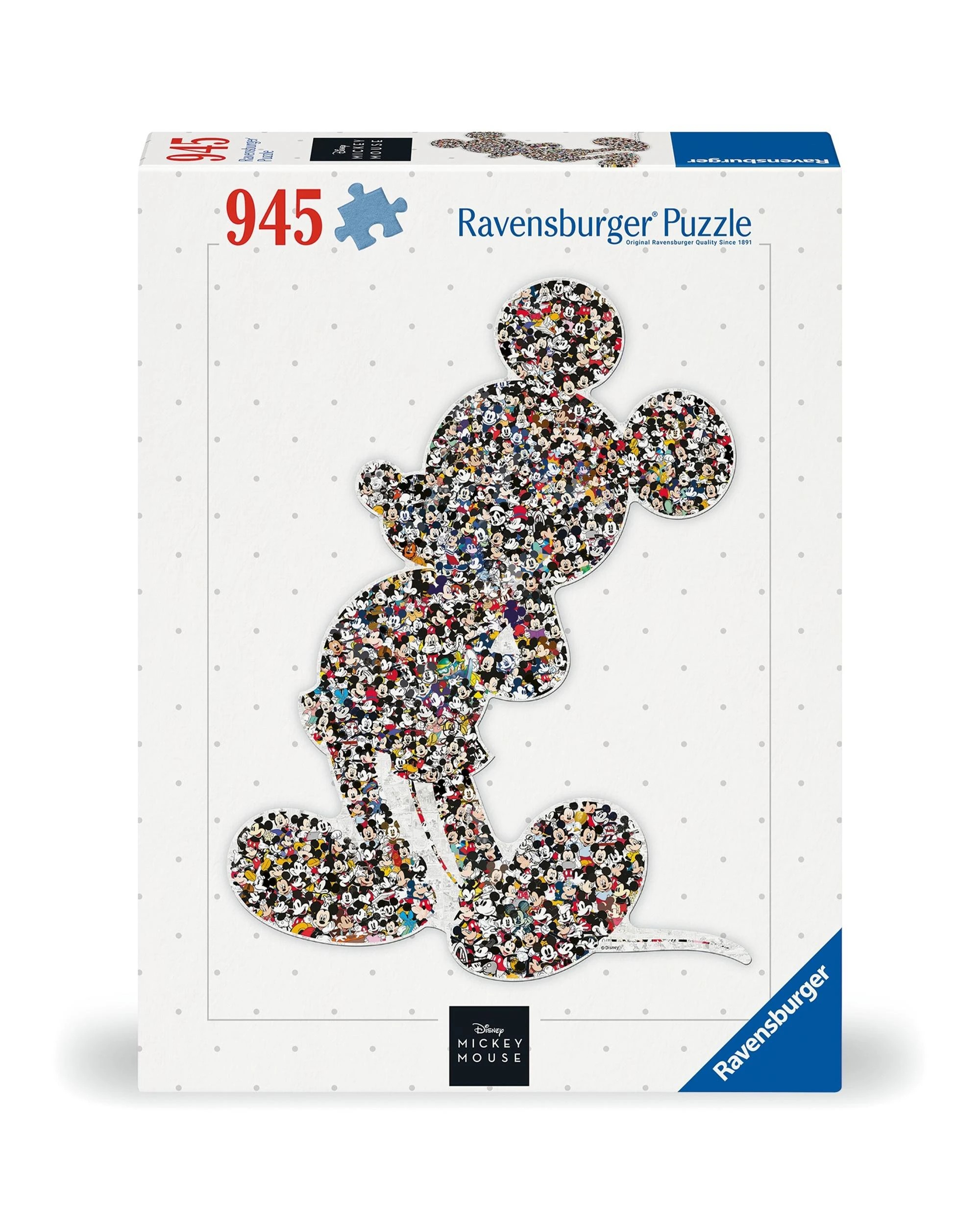 2 Ravensburger Disney Shaped Mickey 945 Piece Puzzle, 2 of 3