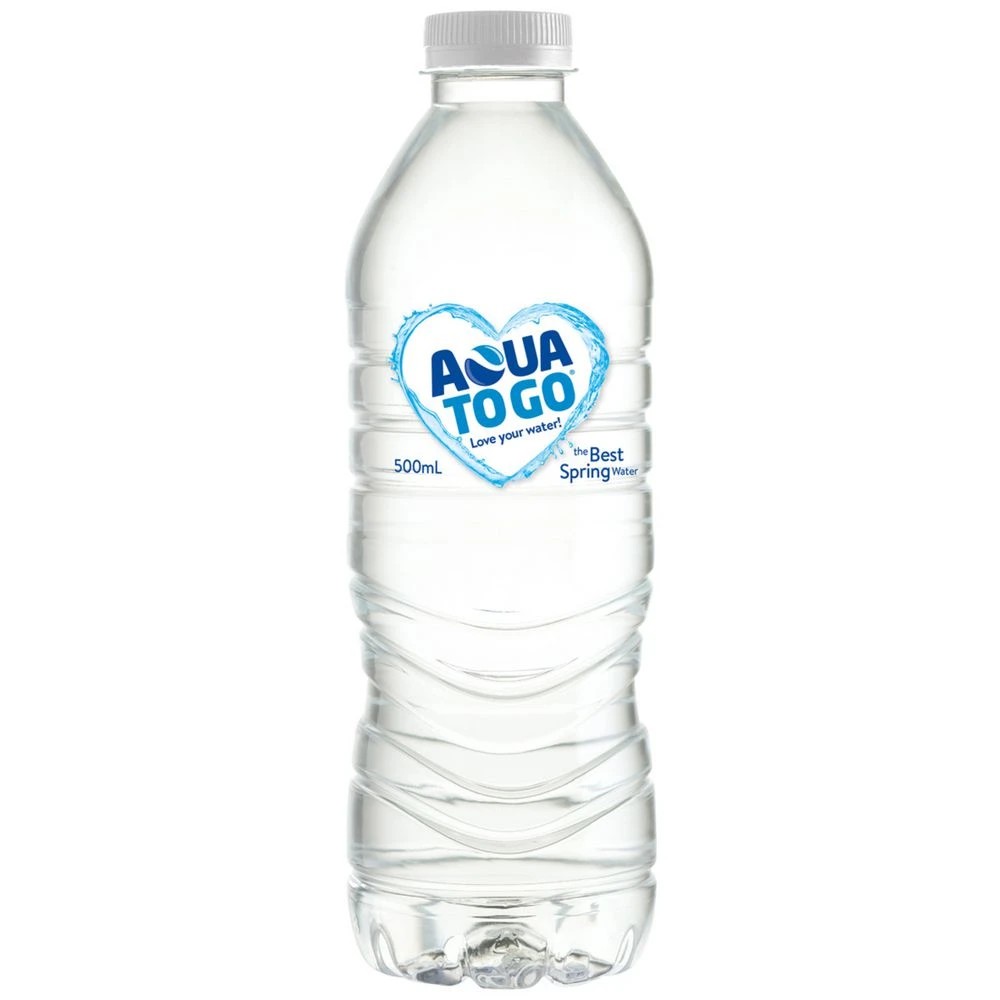 3 Aqua to Go Premium Spring Water 500mL 20 Pack, 3 of 3