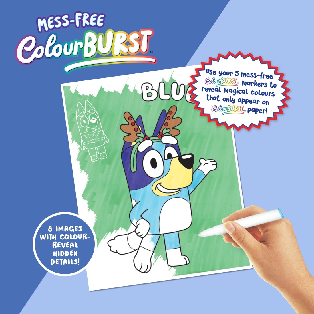 4 INKredibles Bluey Christmas Fun! Mess Free Activity Kit - Book, 4 of 9