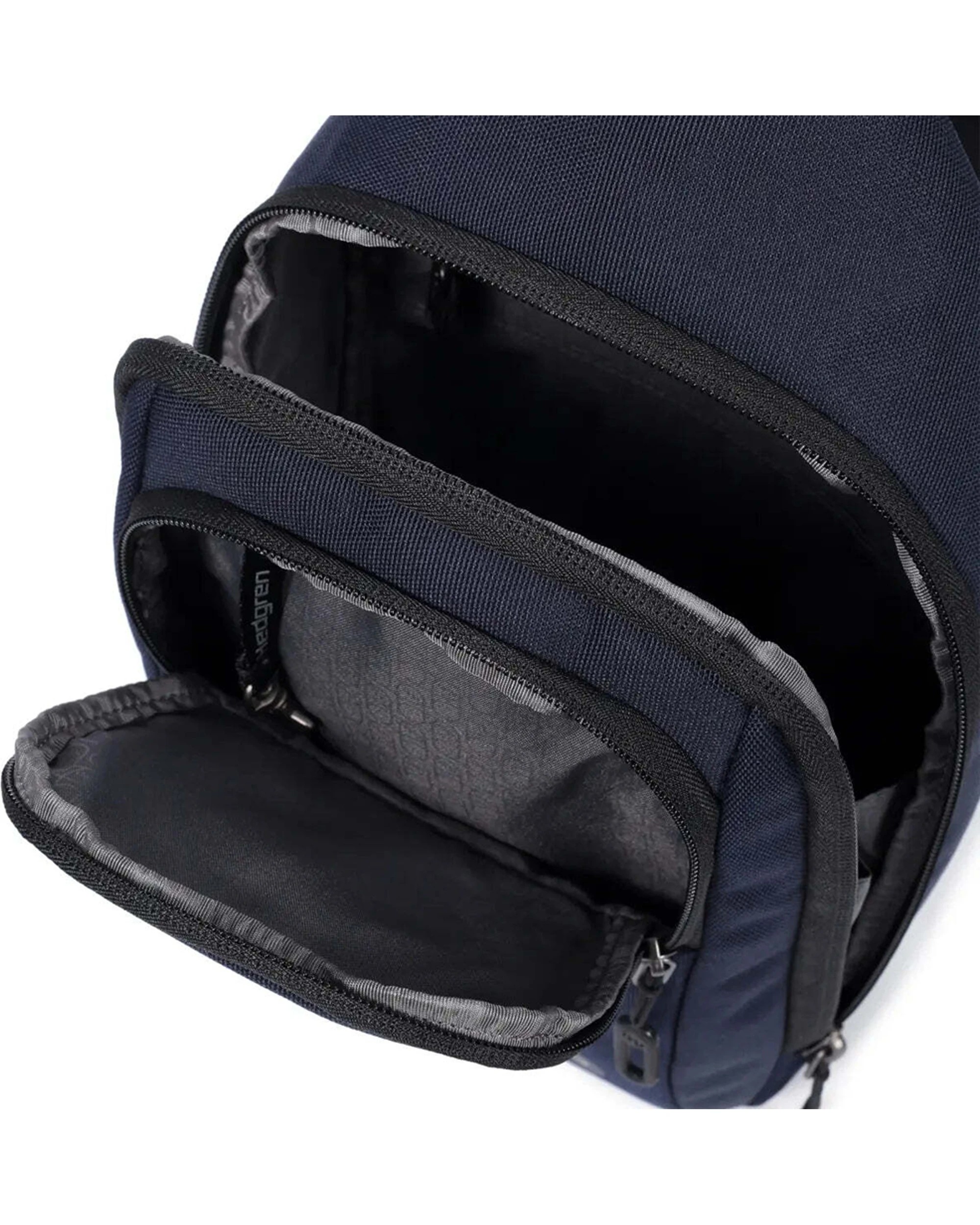 2 Hedgren SLING Bag With RFID Pocket Recycled RPET Polyester - Black, 2 of 7