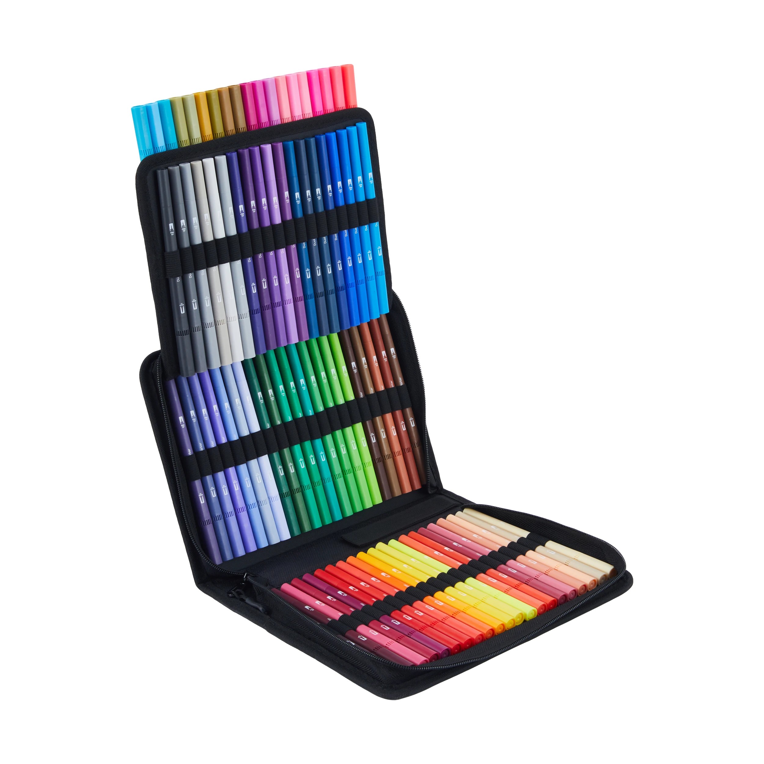 2 80 Pack Dual Tip Art Markers, 2 of 8