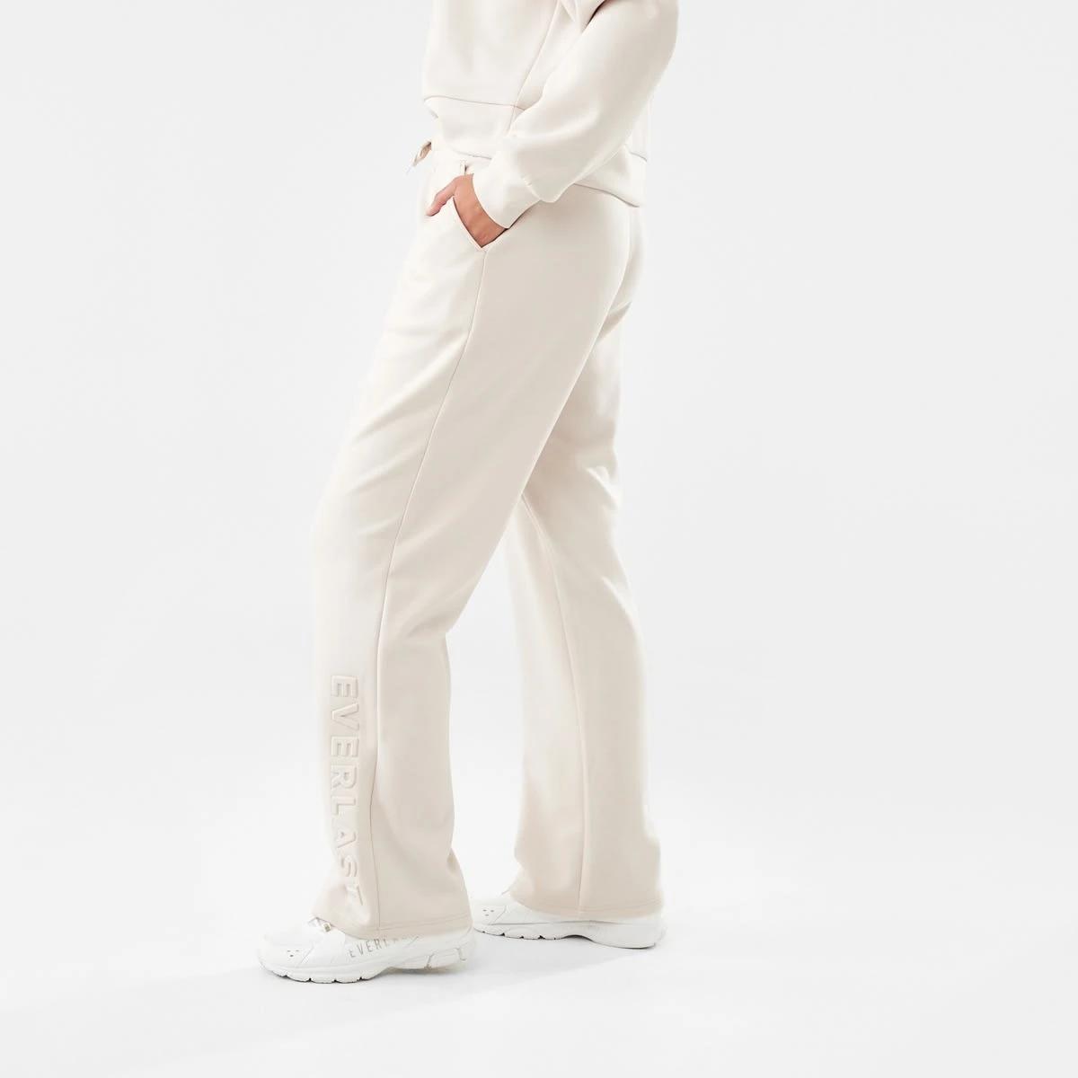2 Everlast Womens Scuba Trackpants Cool Beige, 2 of 7