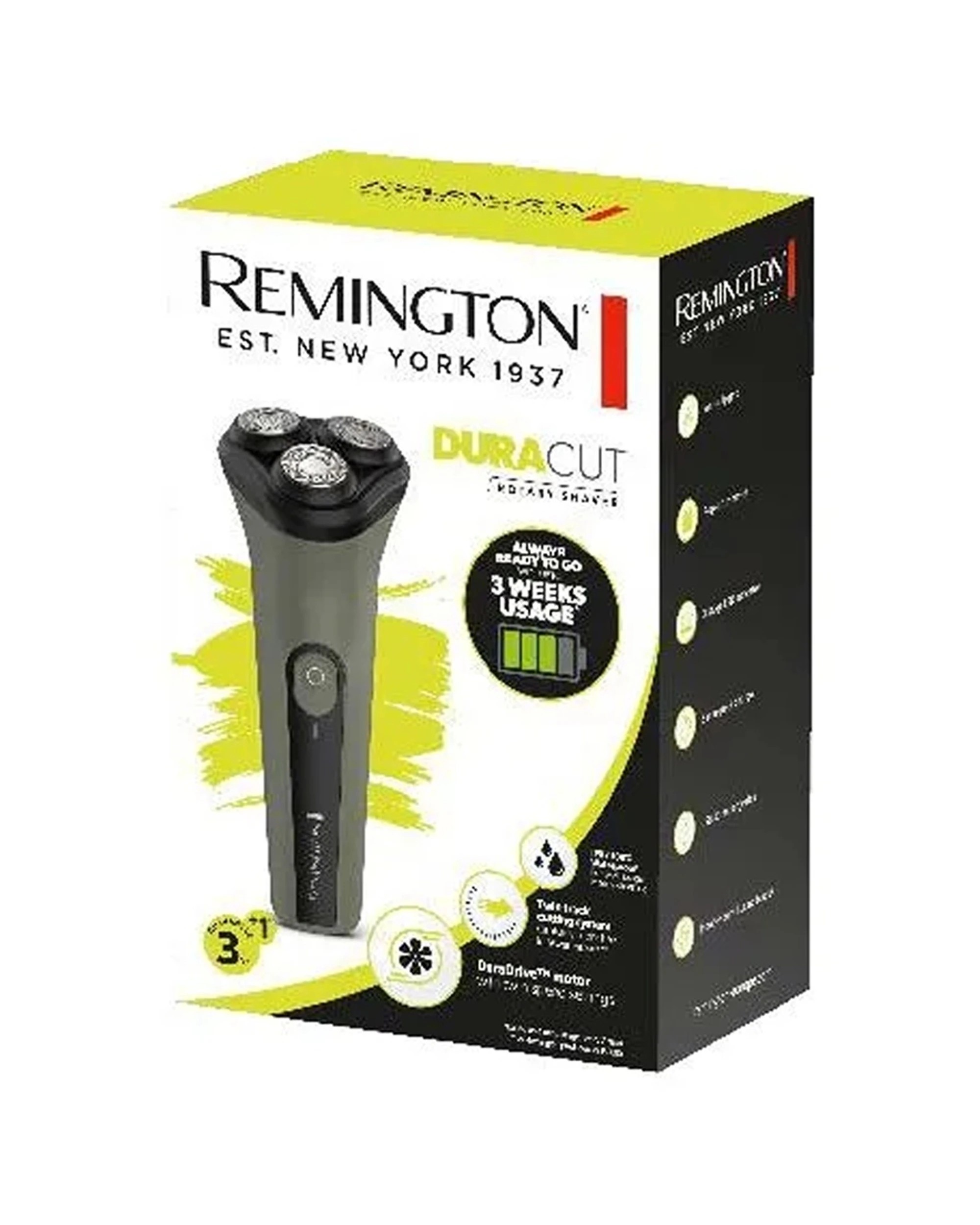 2 Remington Duracut Rotary Shaver Twin Track Blades USB C Cordless Waterproof, 2 of 9
