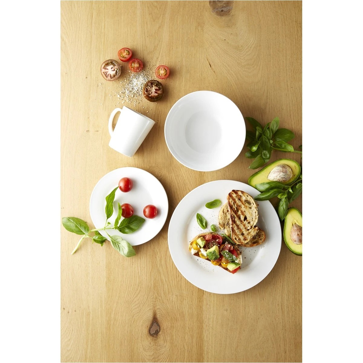 8 White Dinner Plate, 8 of 8