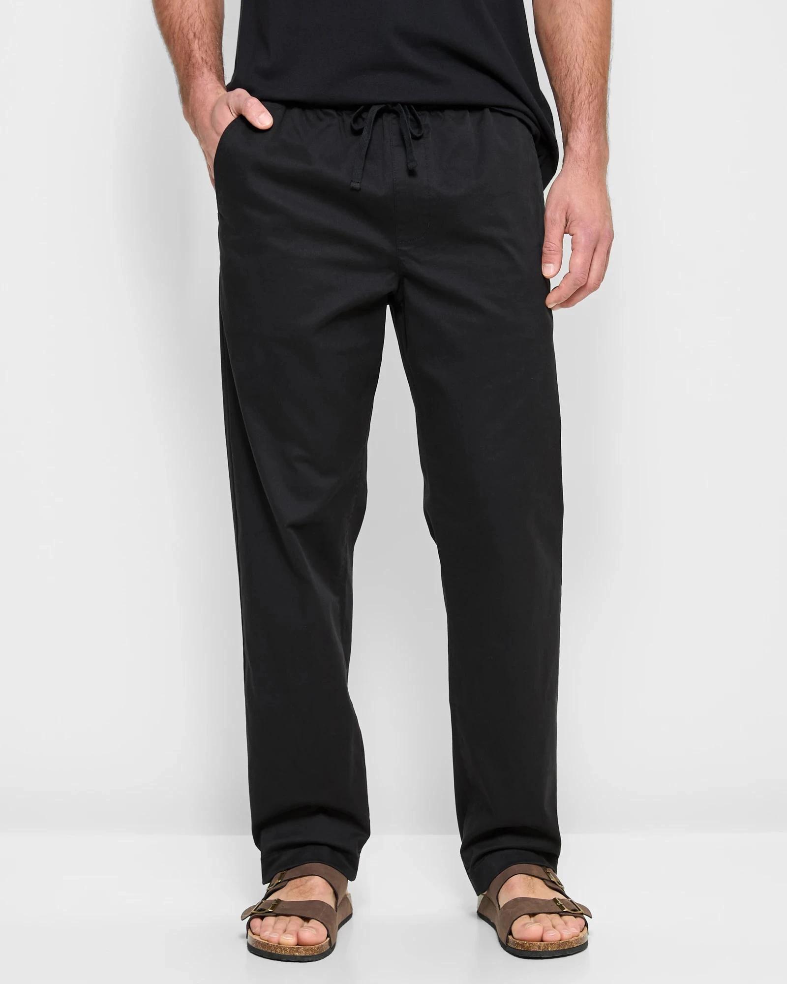 2 Target Australian Cotton Relaxed Chino Pants BLACK, 2 of 5