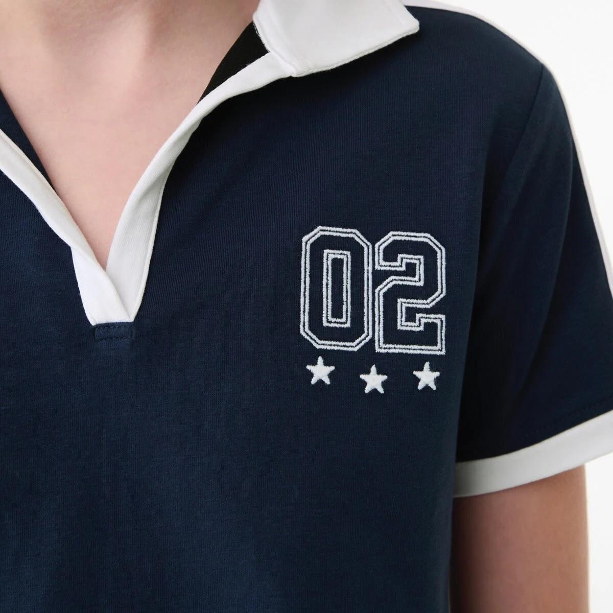 4 Polo T-shirt BLUE 02 STARS, 4 of 6