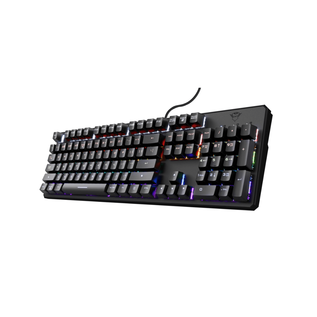 2 Trust International Trust GXT865 Asta Wired RGB Gaming Keyboard - Black, 2 of 9