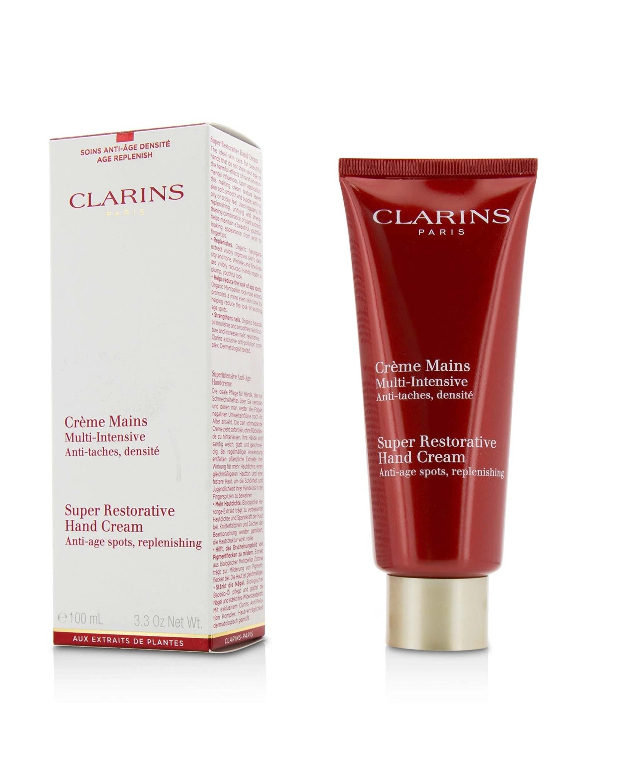 1 Clarins Super Restorative Hand Cream  100ml/3.3oz, 1 of 3