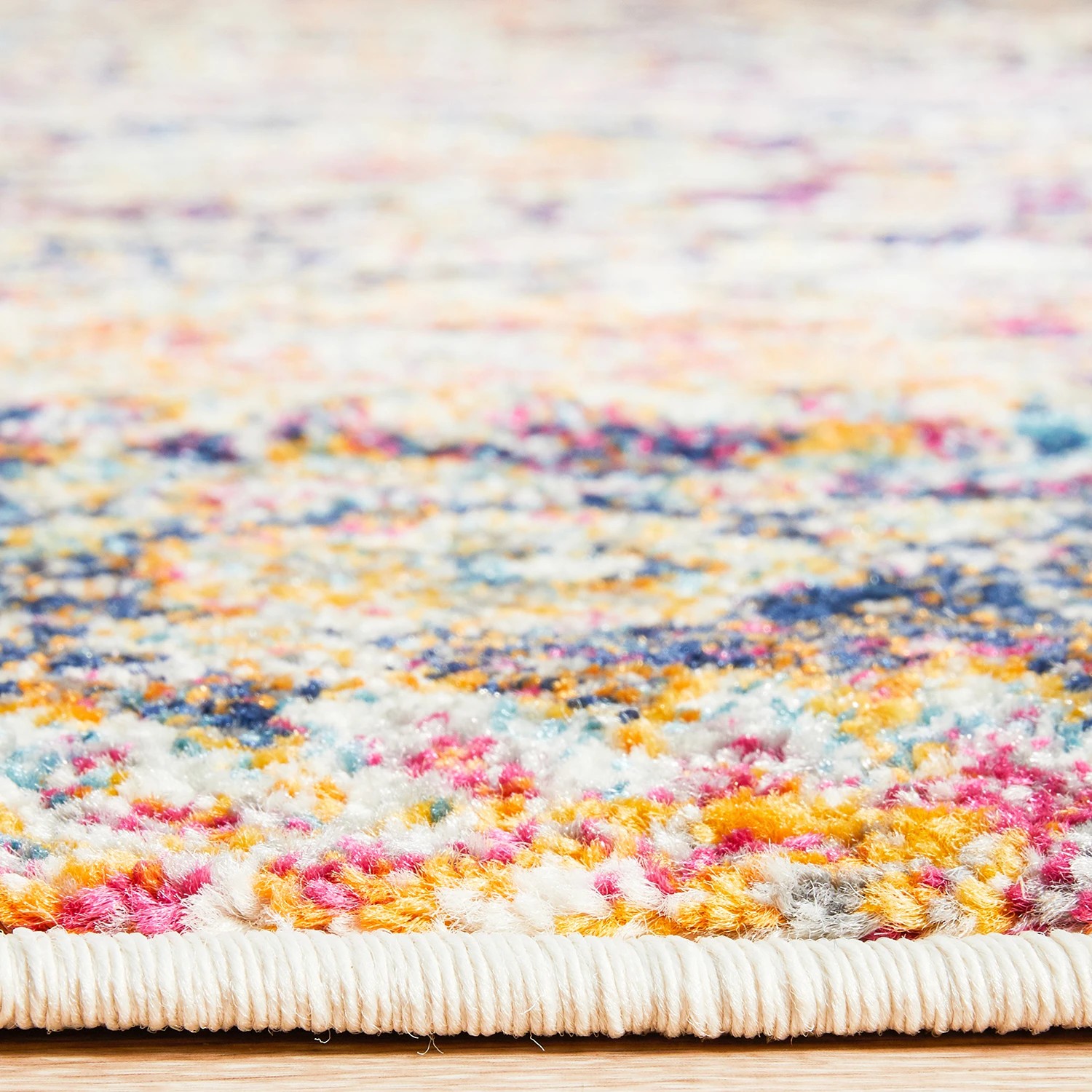 7 Common Ground Rugs Phantom 360 230x160cm - Medium Power Loomed Pet Friendly Floor Rug - Blue, 7 of 7