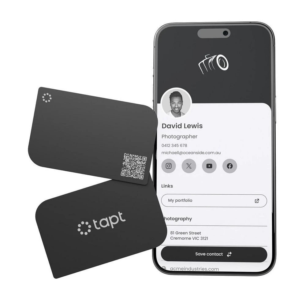 1 Tapt Lite Digital Business Card, 1 of 2